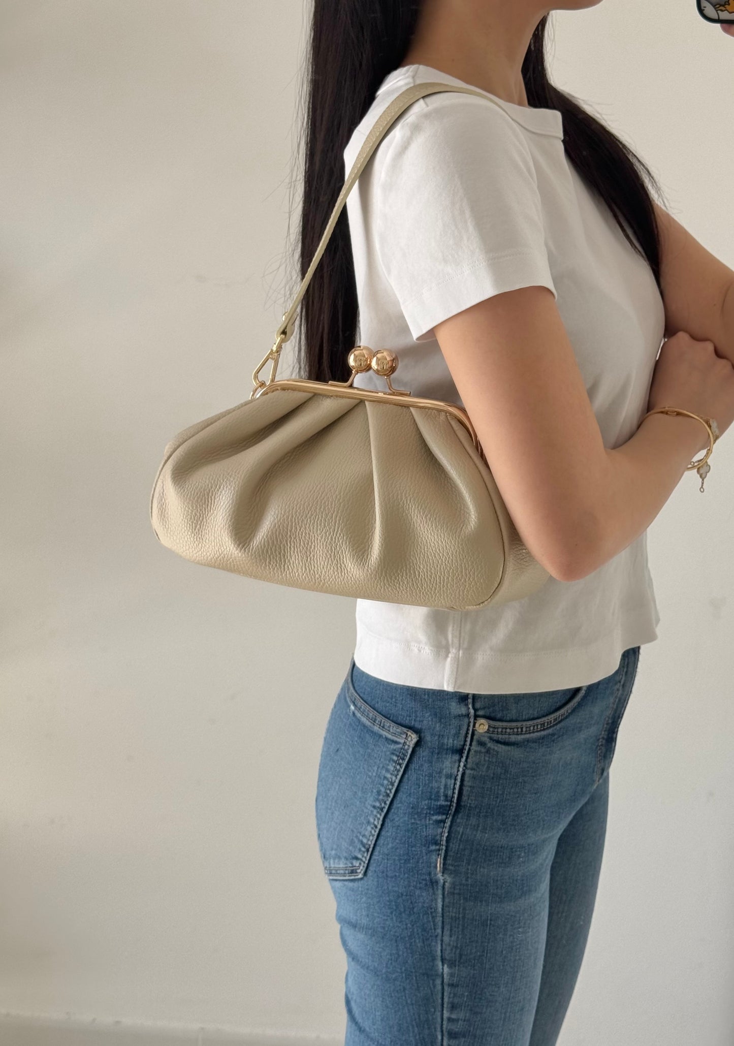 Borsa Raffy - misura piccola, con tracolla lunga