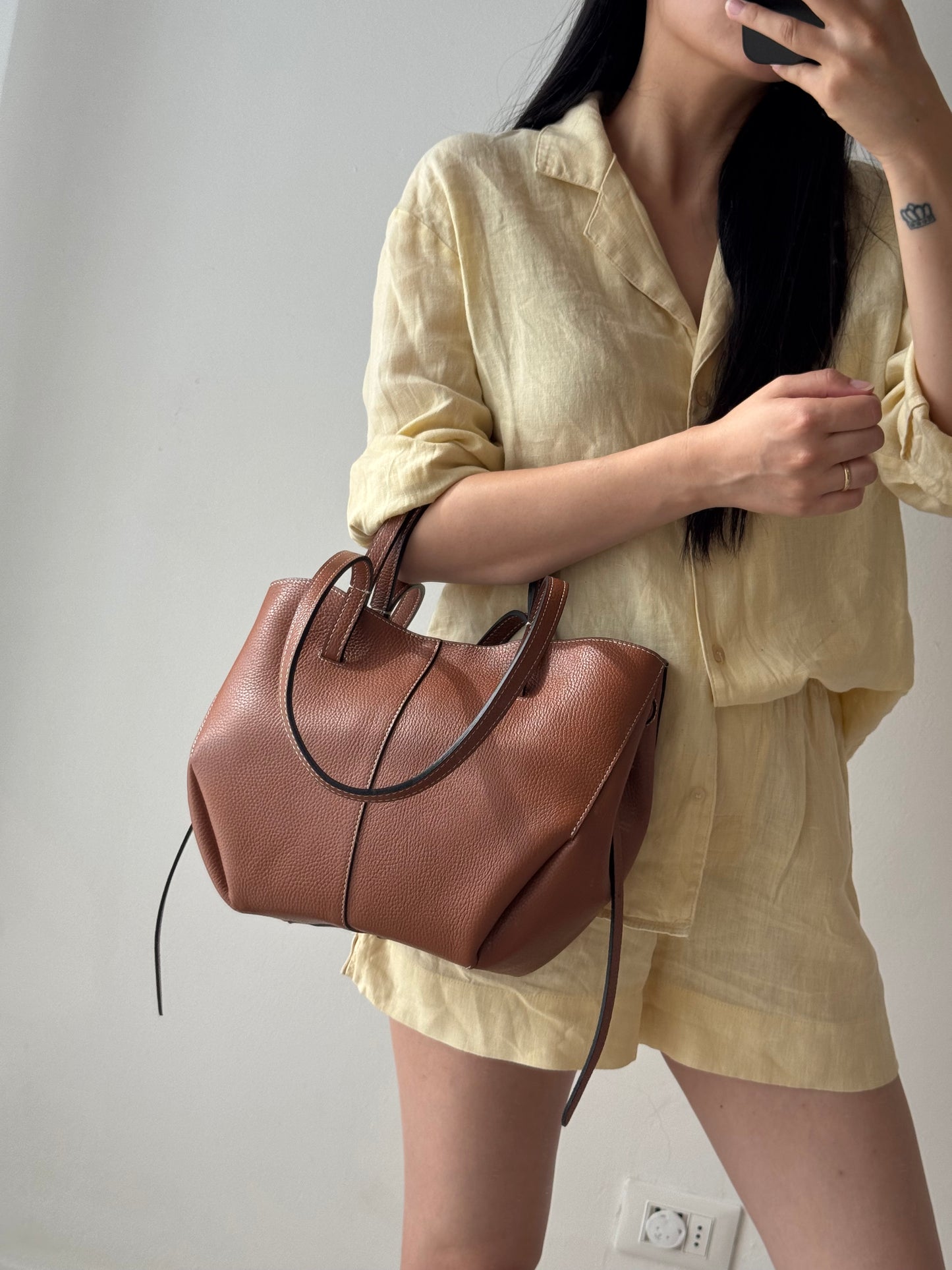 Borsa a spalla Sofia - misura piccola, con pochette