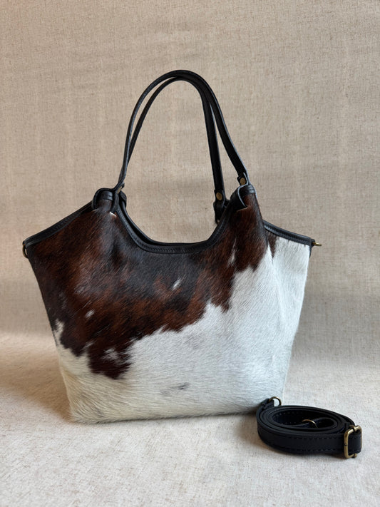 Borsa a spalla Roxy - cavallino, con tracolla lunga
