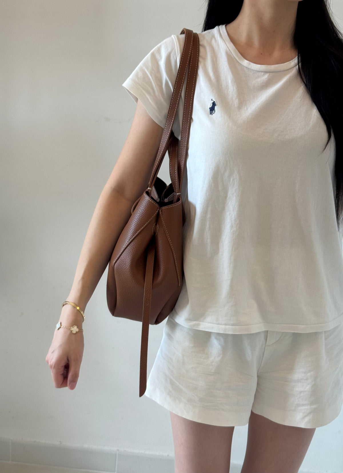 Borsa a spalla Sofia - misura piccola, con pochette