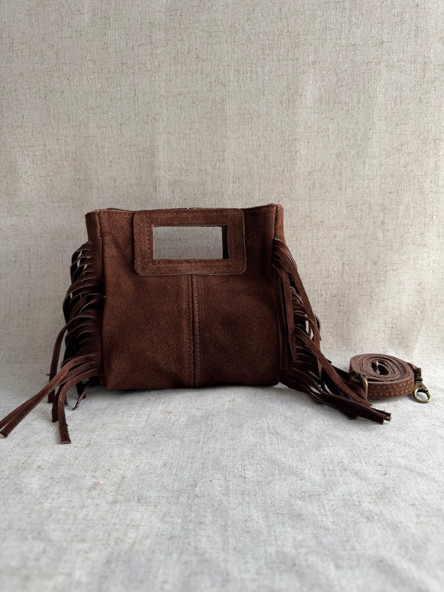 Borsa a mano Riri - misura piccola, con tracolla lunga