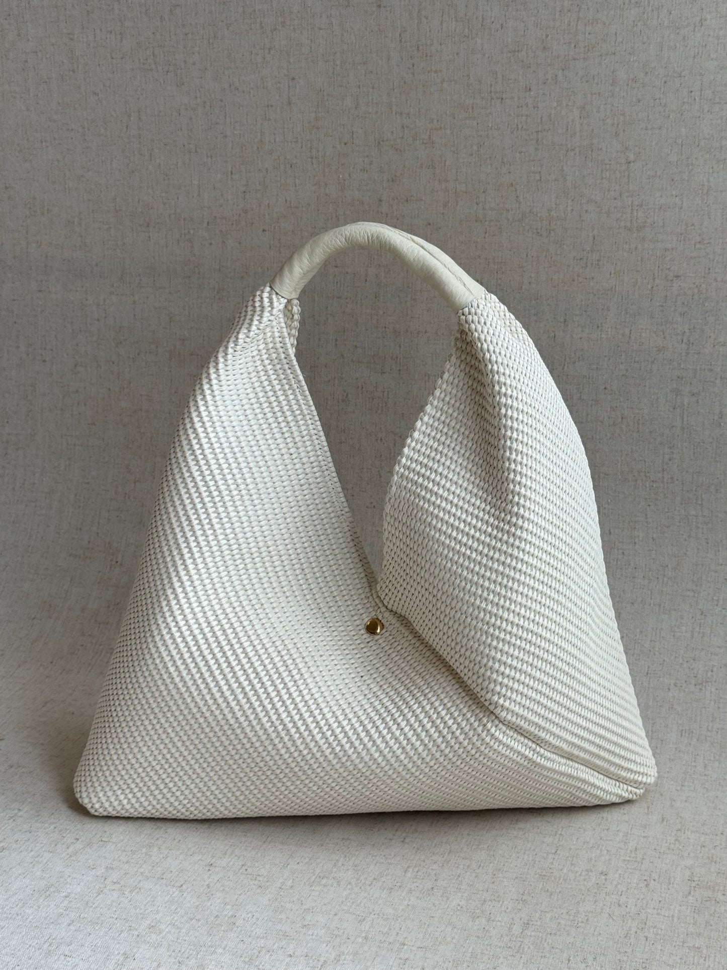 Borsa a spalla Melissa - rafia, misura piccola