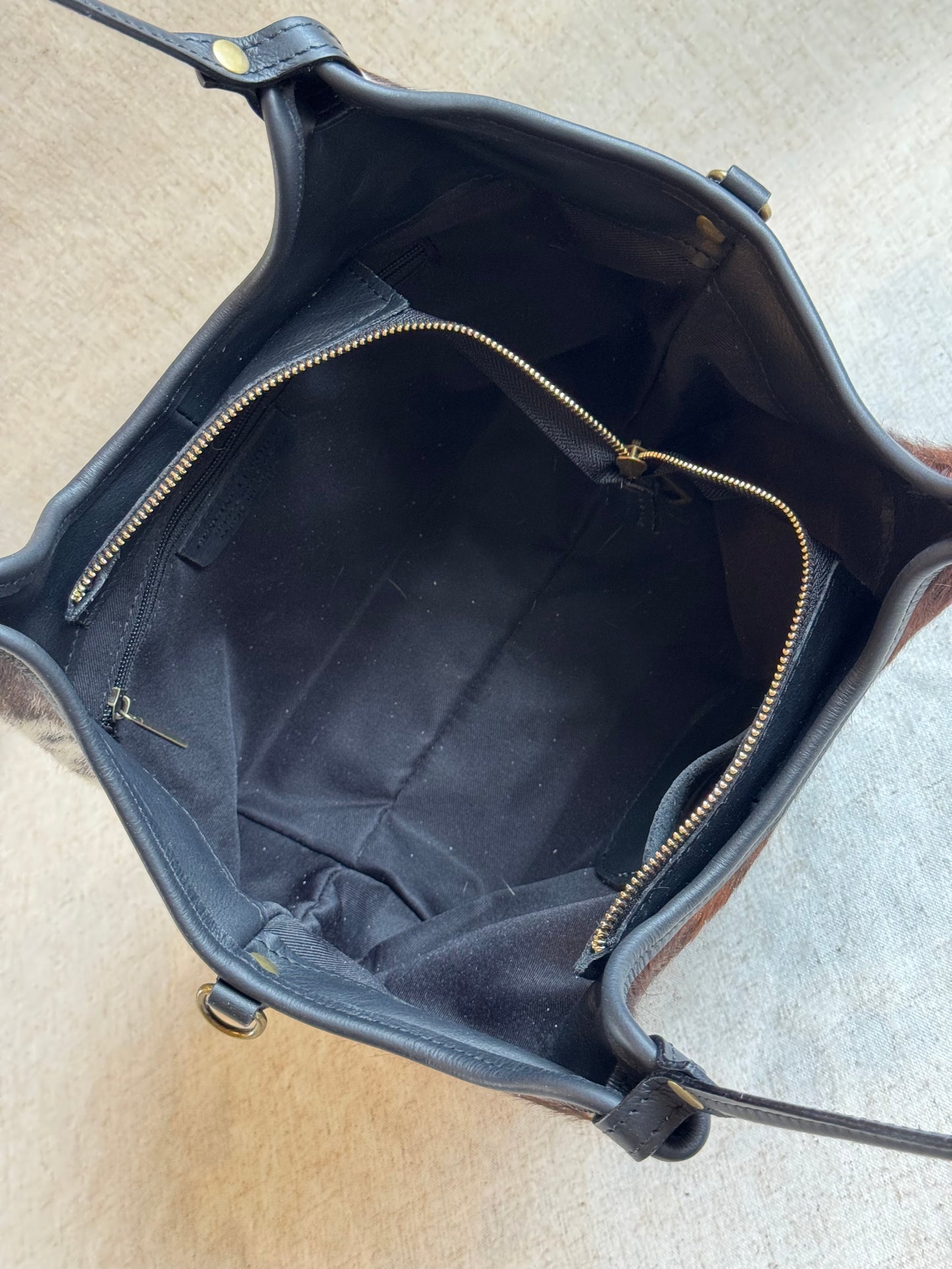 Borsa a spalla Roxy - cavallino, con tracolla lunga