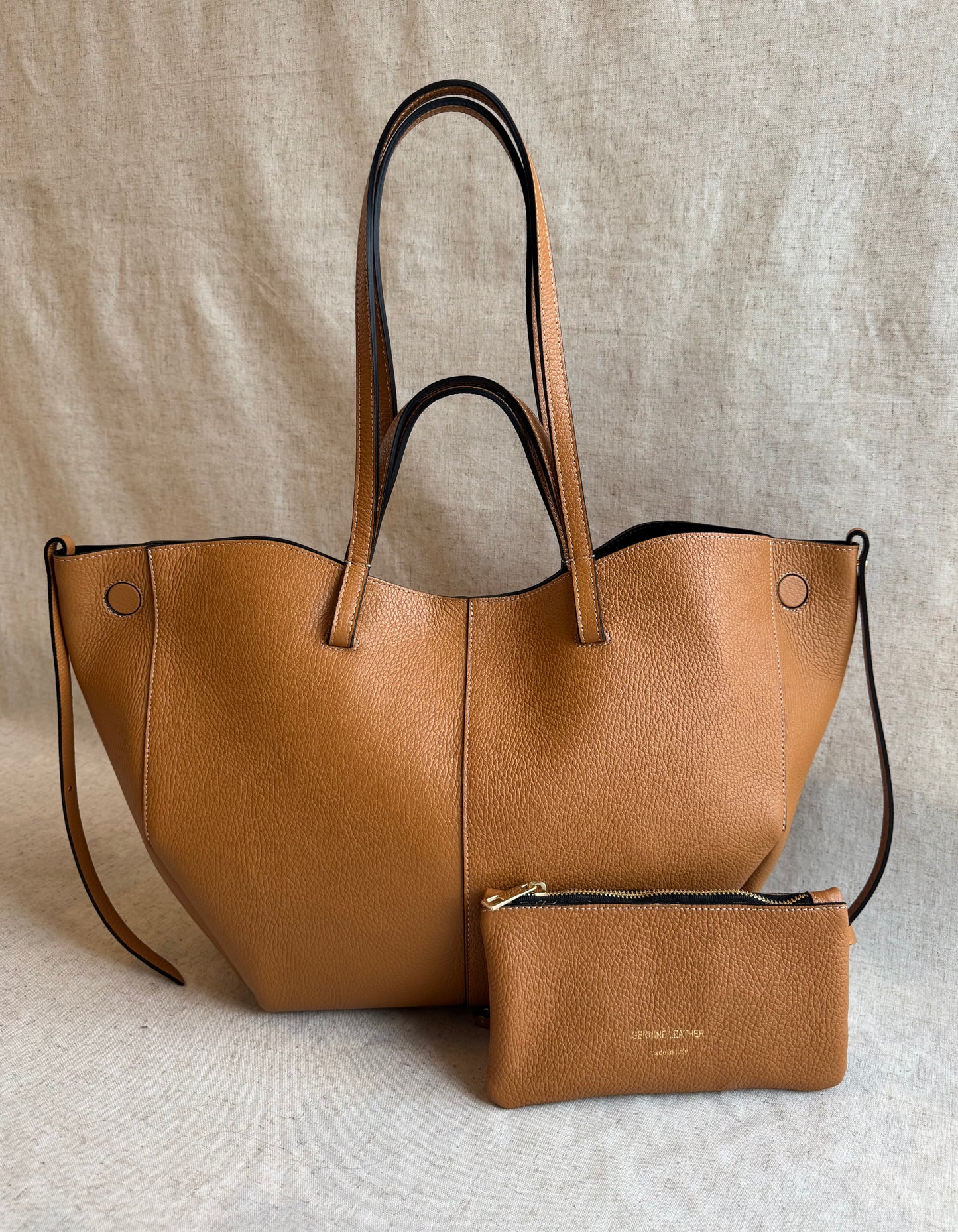 Borsa a spalla Sofia - misura grande, con pochette