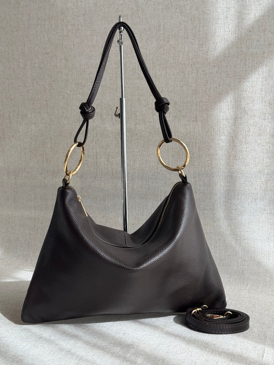 Borsa a spalla Agata - misura grande, con tracolla lunga