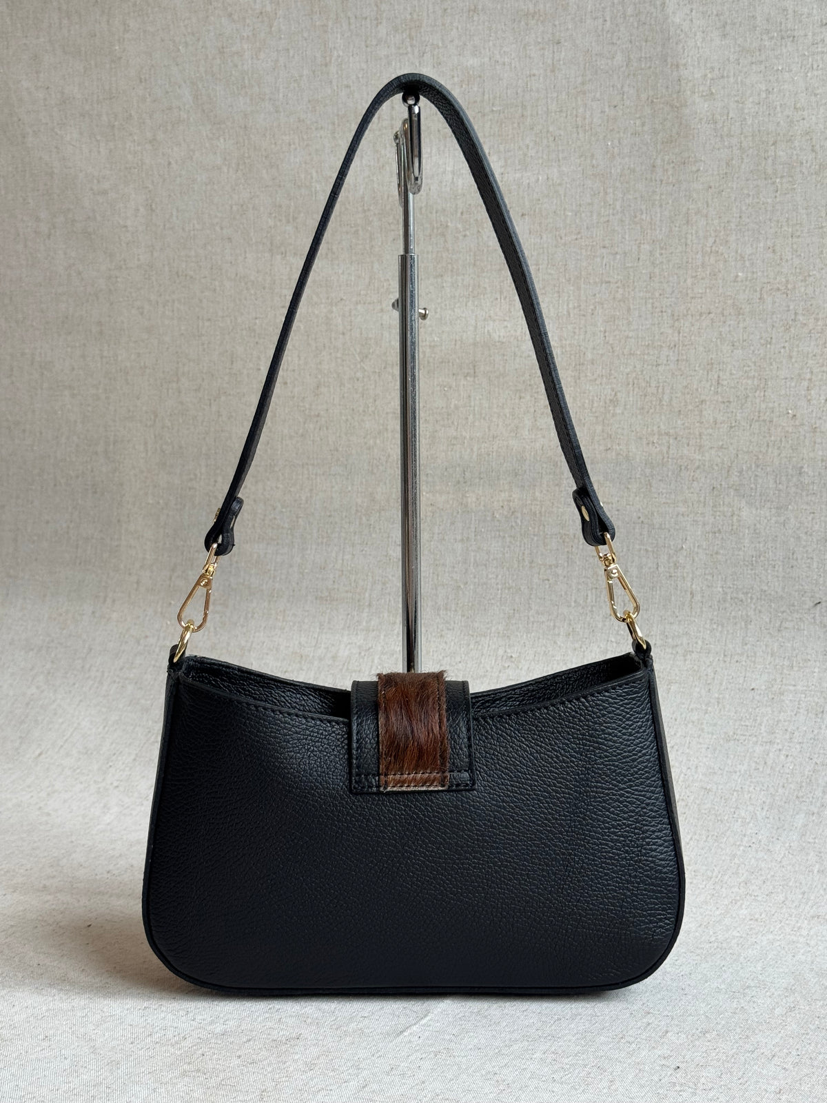 Borsa Nova - cavallino, con tracolla lunga