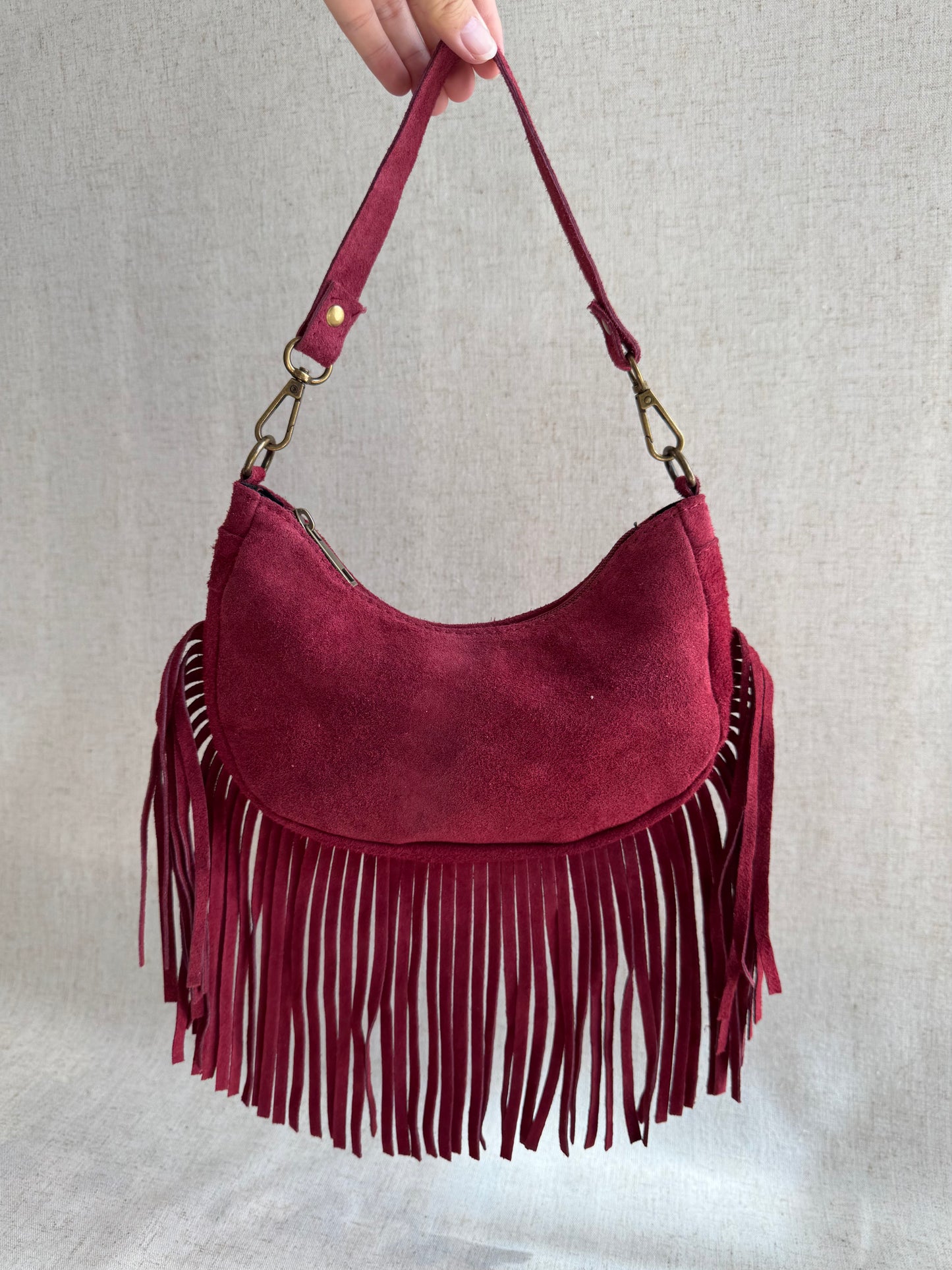 Borsa a spalla Meredith - con tracolla lunga