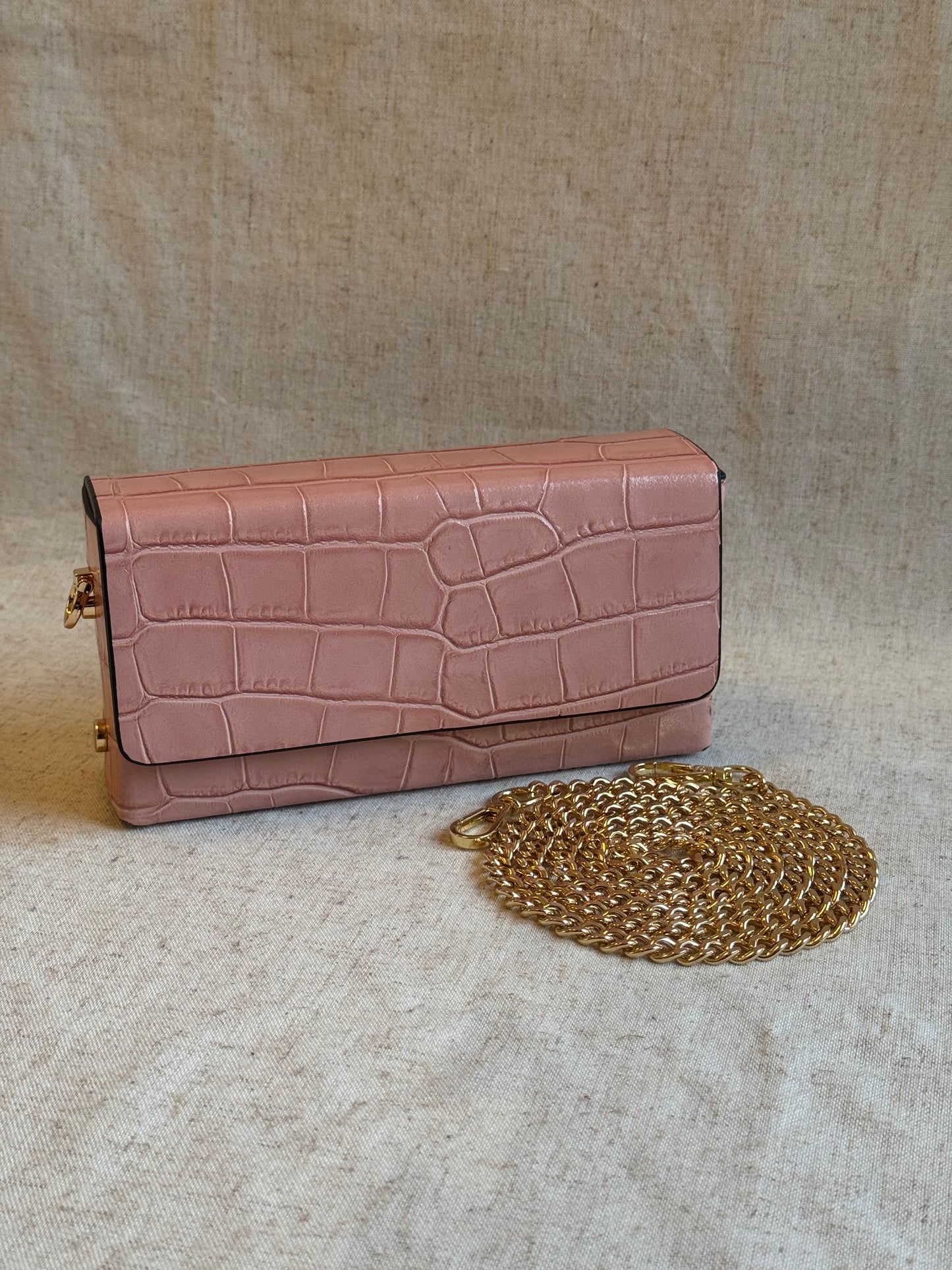 Pochette Dubai - con tracolla in catena
