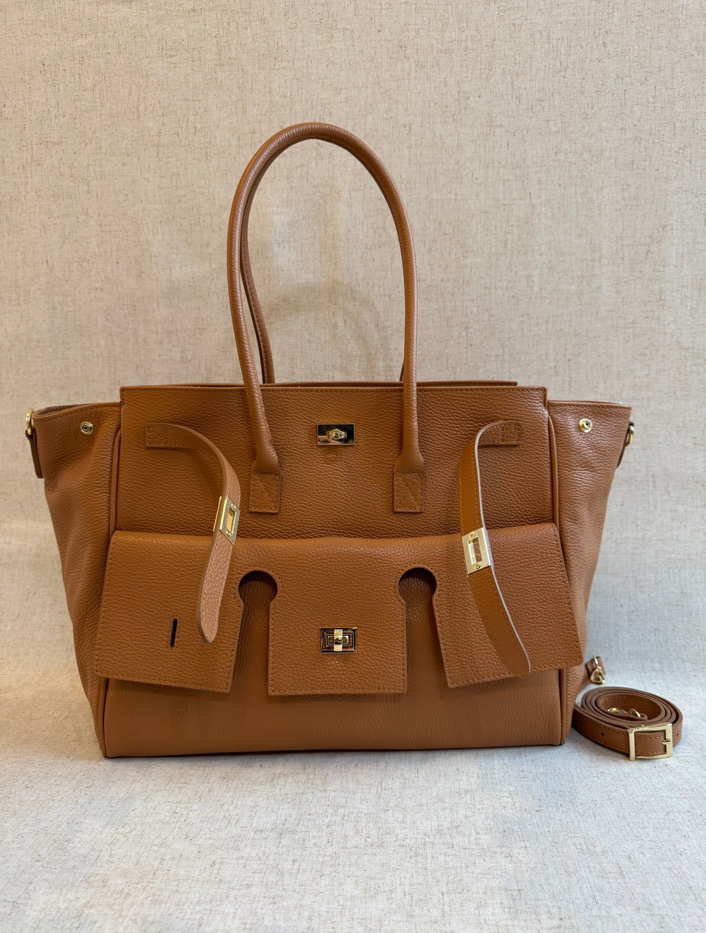Maxi borsa a spalla Carrie - con tracolla regolabile