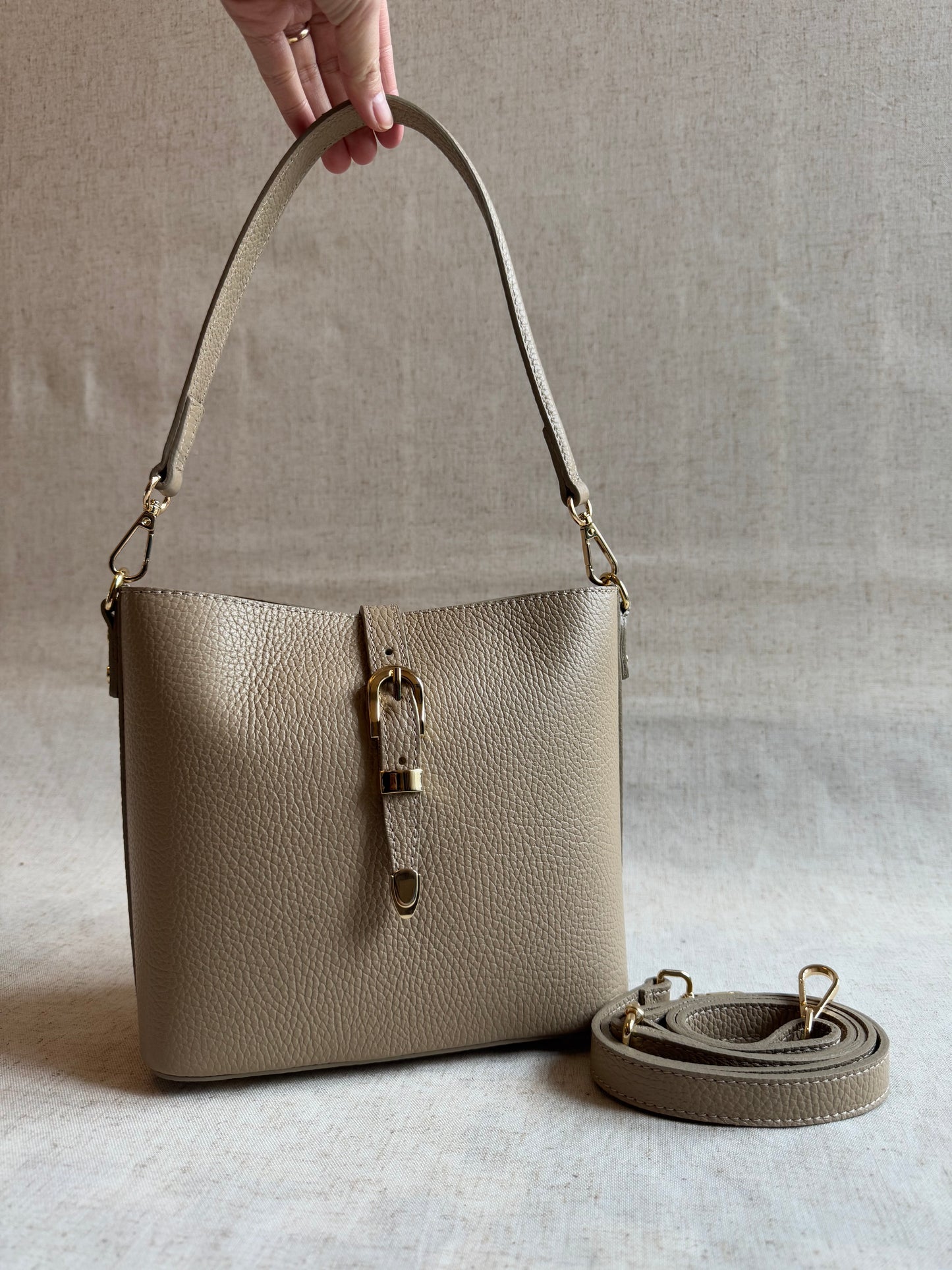 Borsa a spalla Daisy - con tracolla lunga