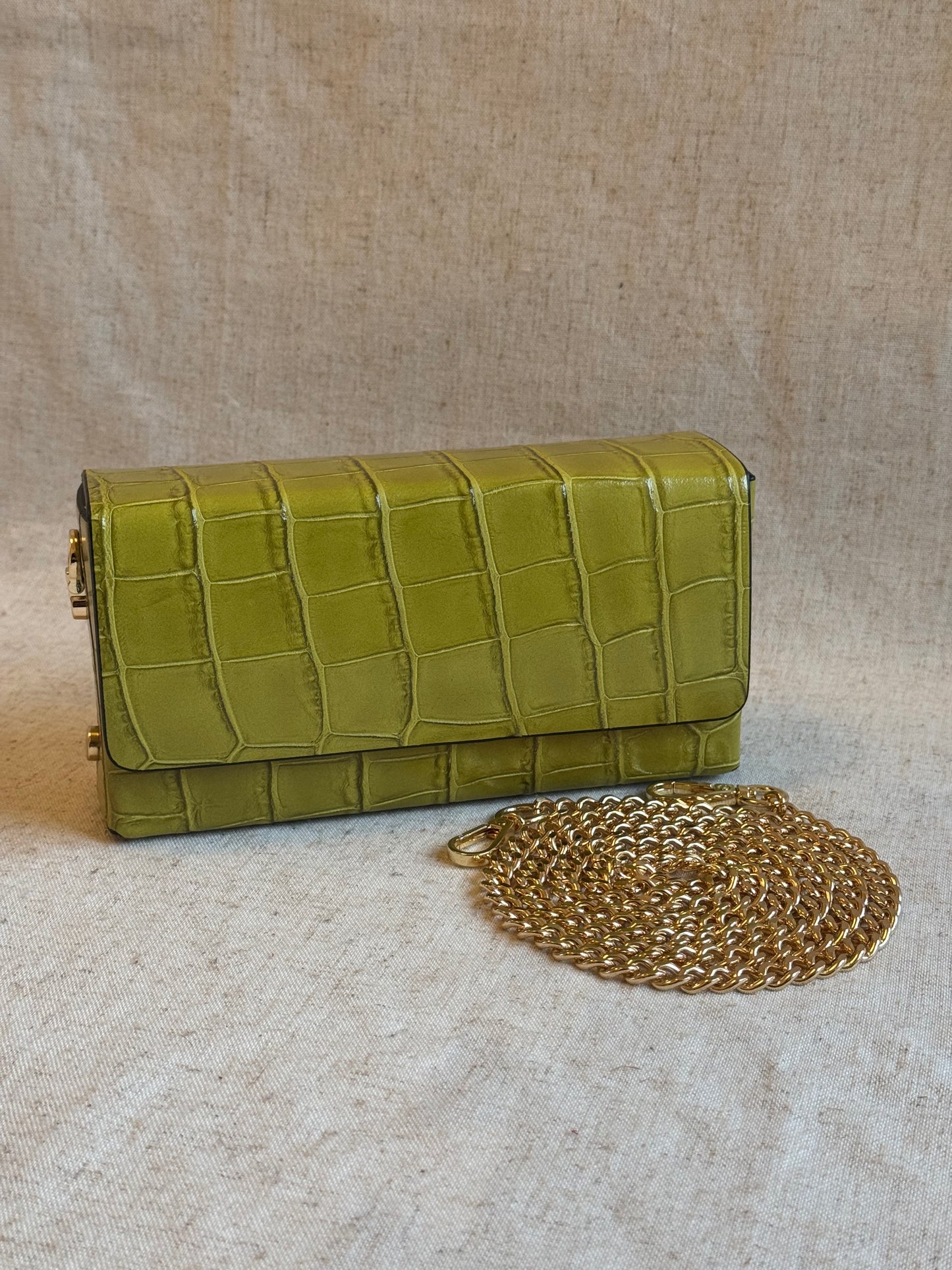 Pochette Dubai - con tracolla in catena