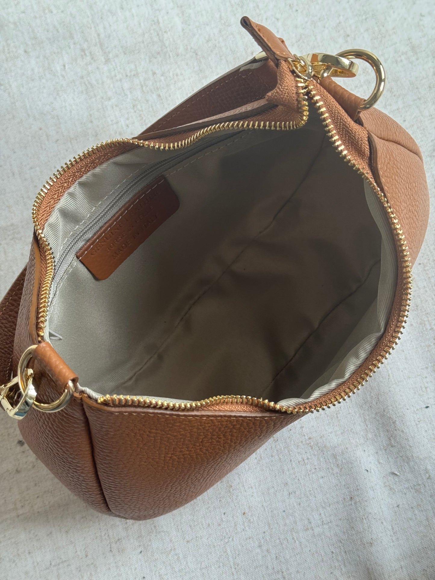 Borsa a spalla Luna - misura grande, con tracolla lunga