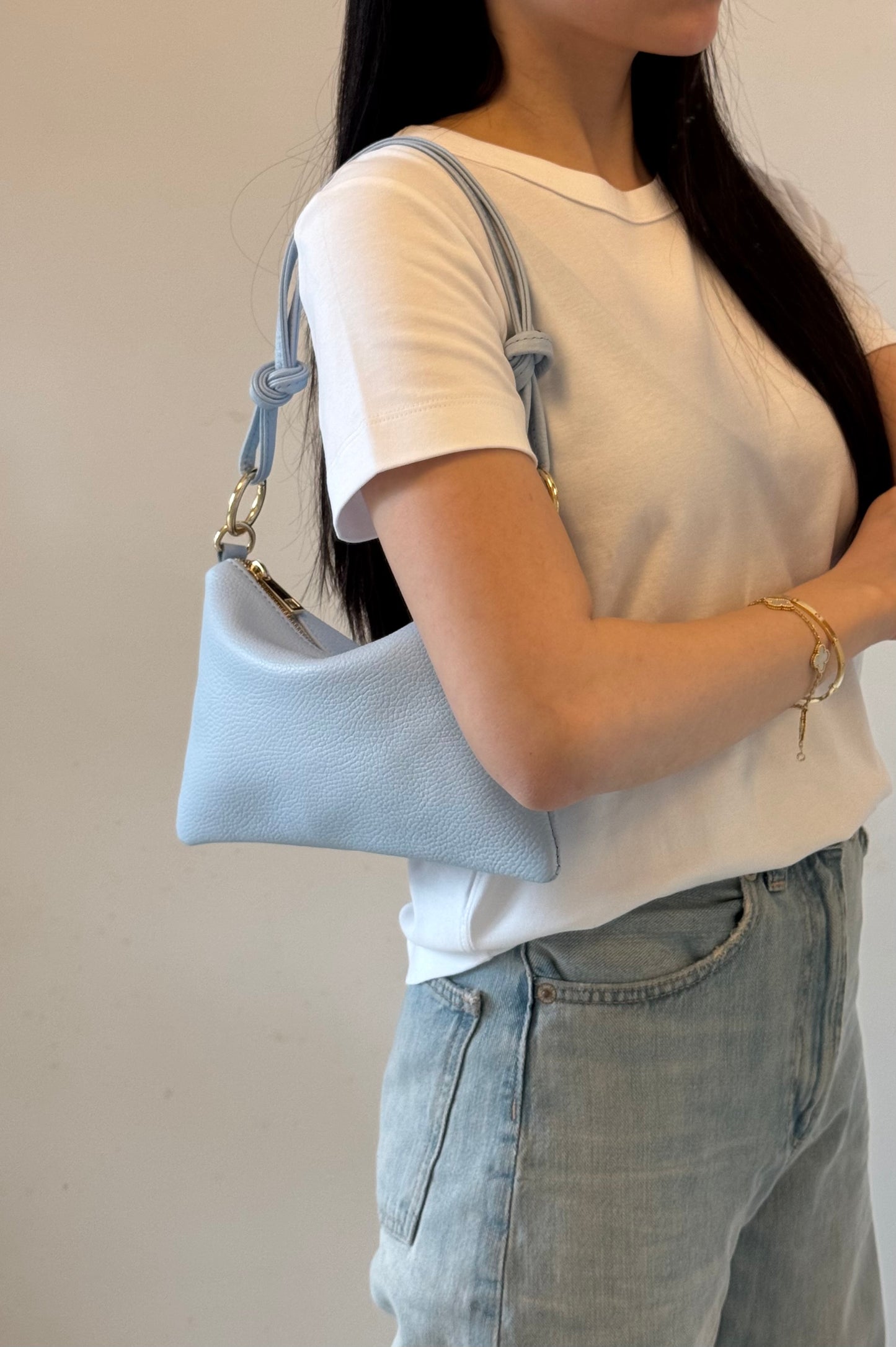 Borsa a spalla Agata - misura piccola, con tracolla lunga