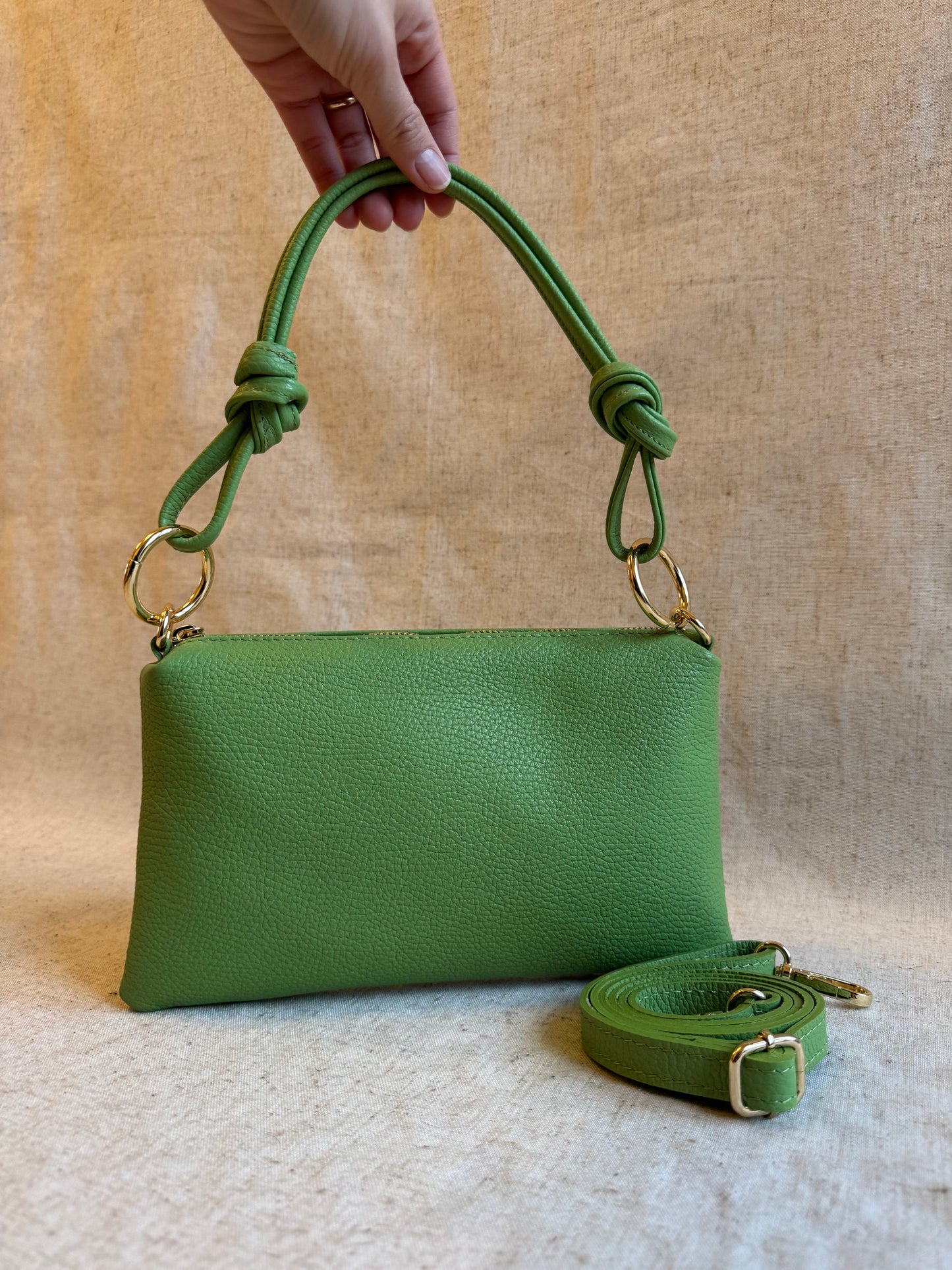 Borsa a spalla Agata - misura piccola, con tracolla lunga