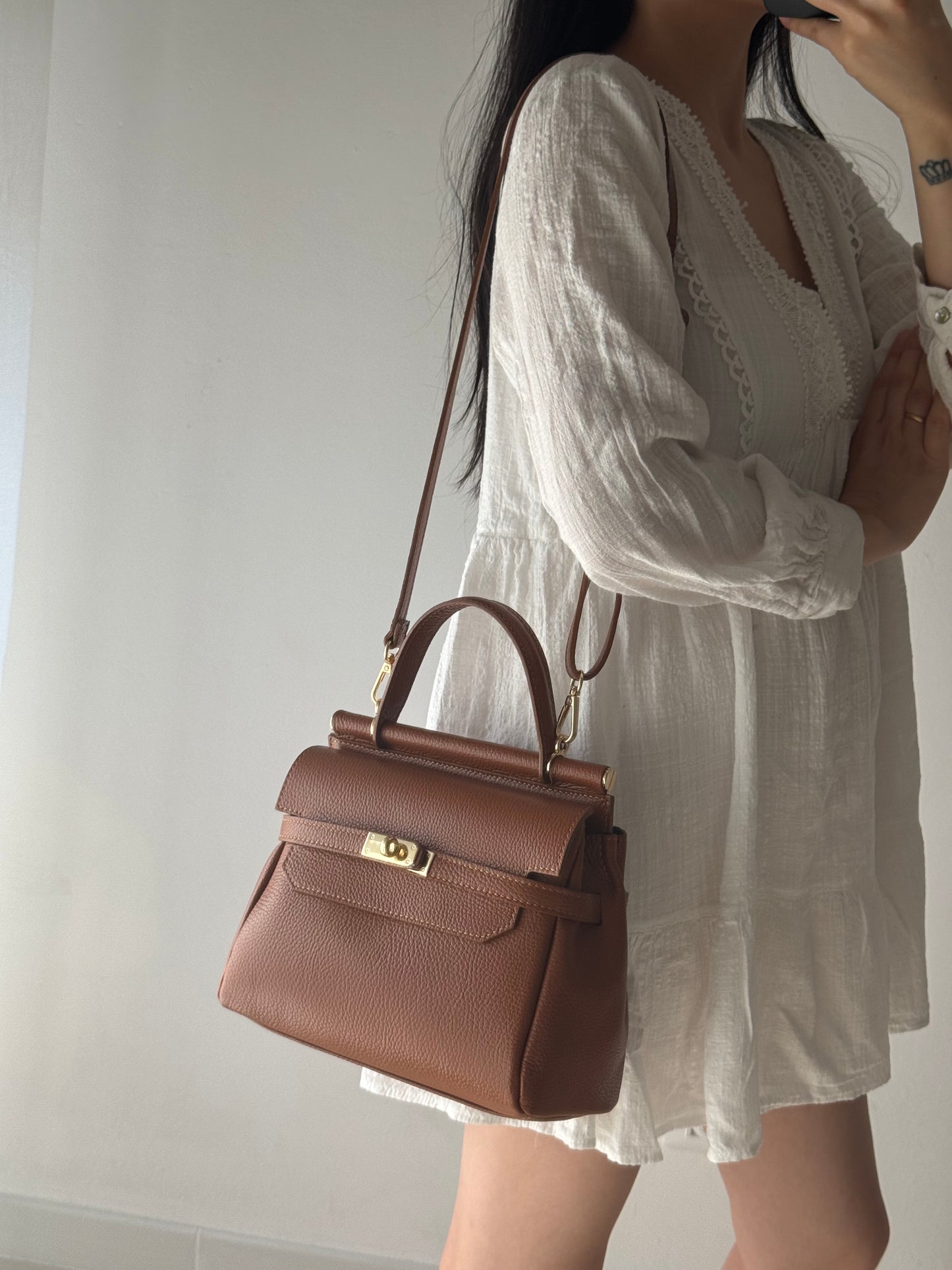 Borsa Greta - con tracolla lunga