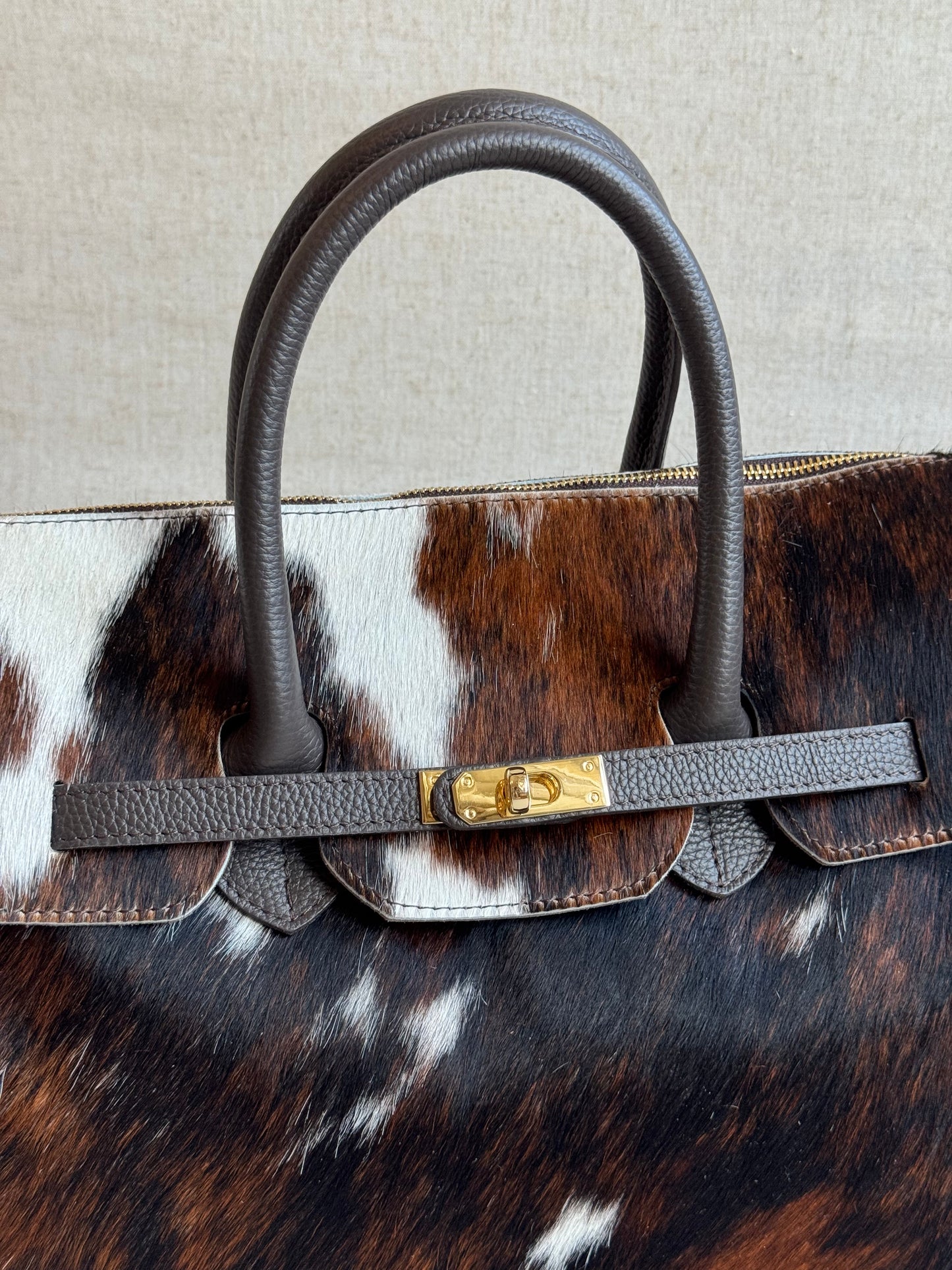 Borsa Jane - cavallino, misura grande, con tracolla lunga