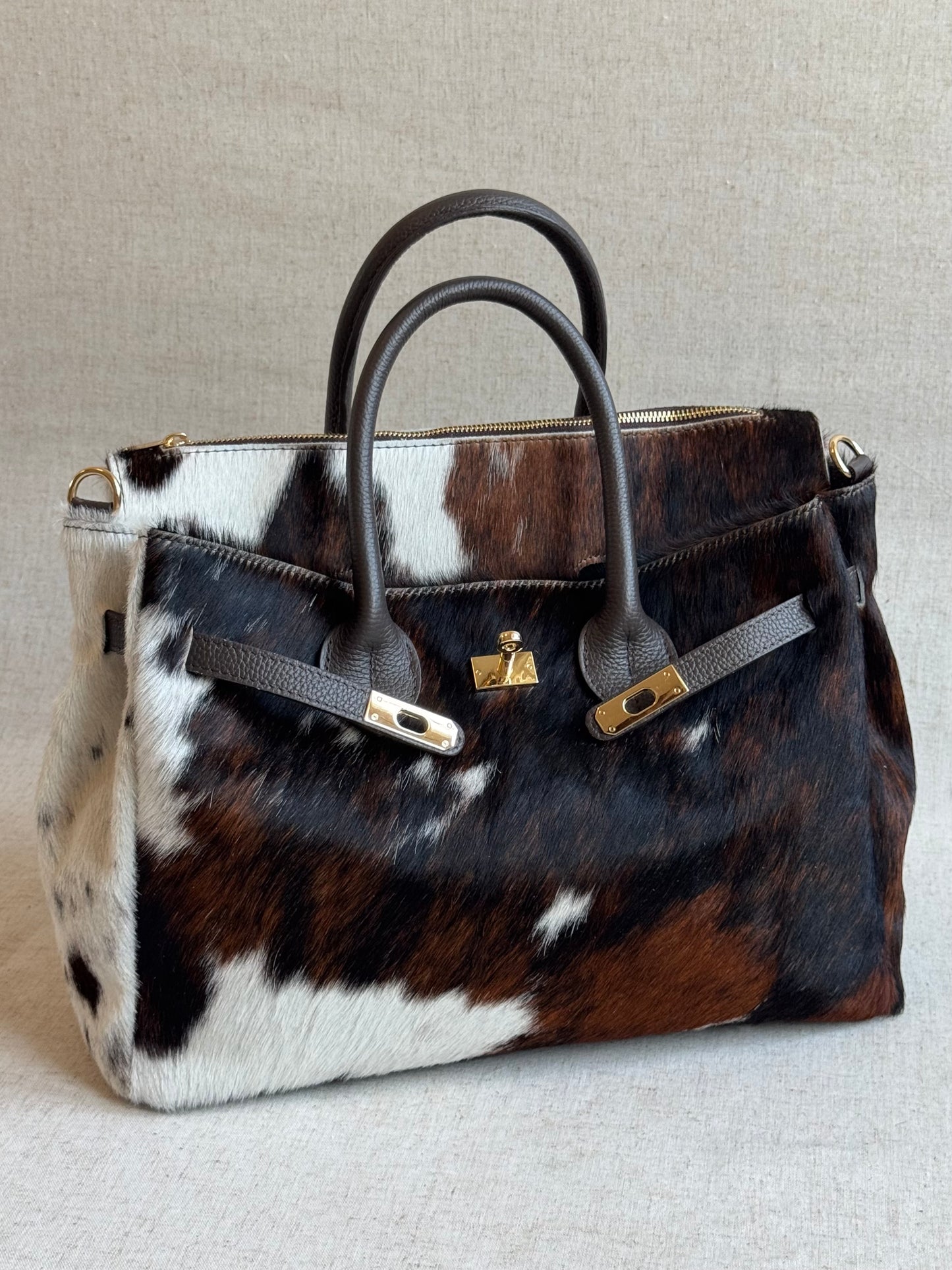 Borsa Jane - cavallino, misura grande, con tracolla lunga