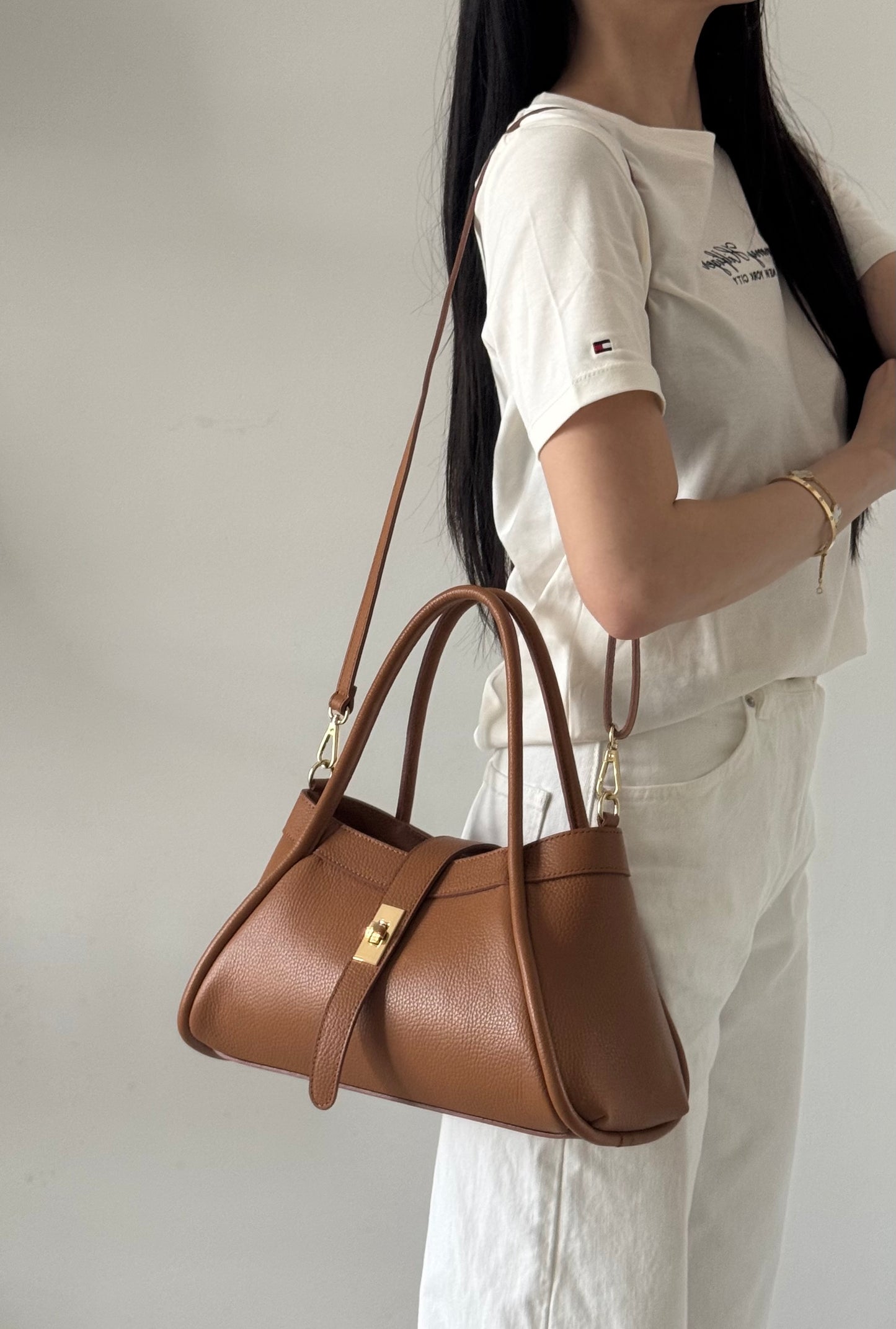 Borsa Carla - misura piccola, con tracolla lunga