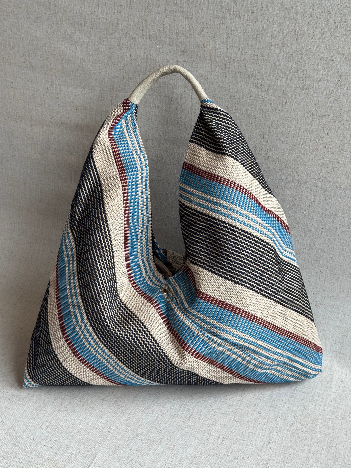 Maxi borsa a spalla Melissa - rafia