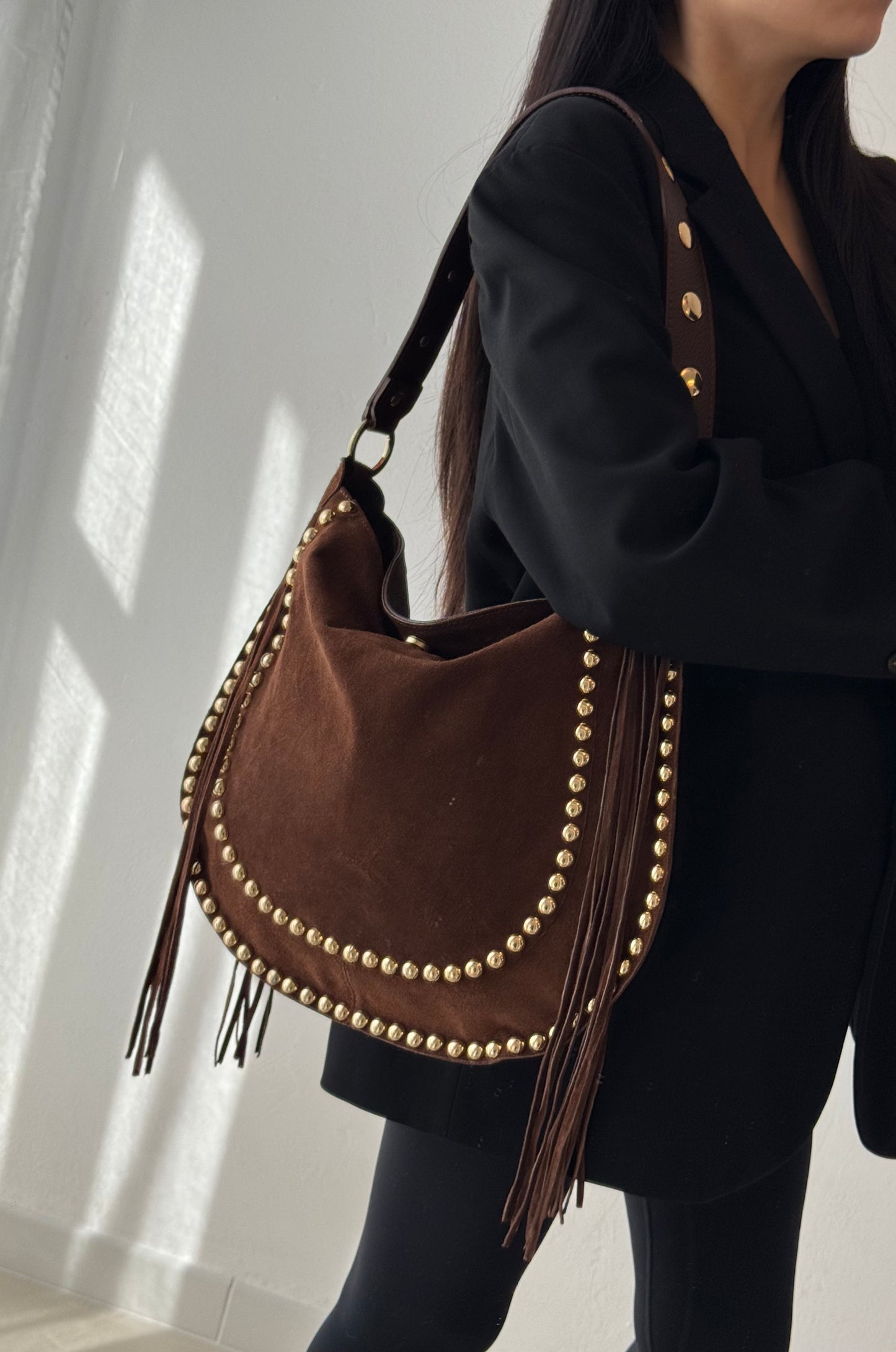 Borsa a spalla Texas - con tracolla lunga