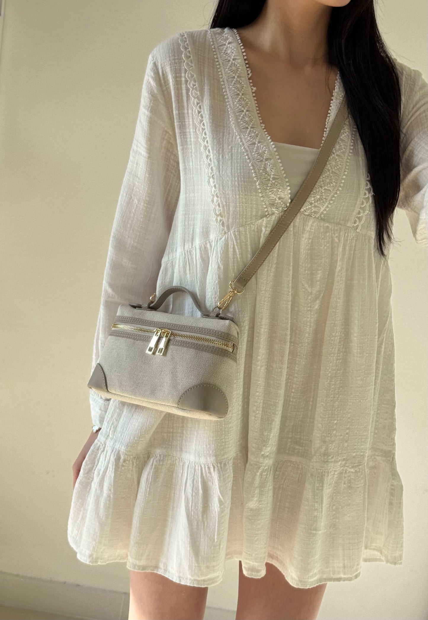 Borsa a mano Adele - con tracolla lunga