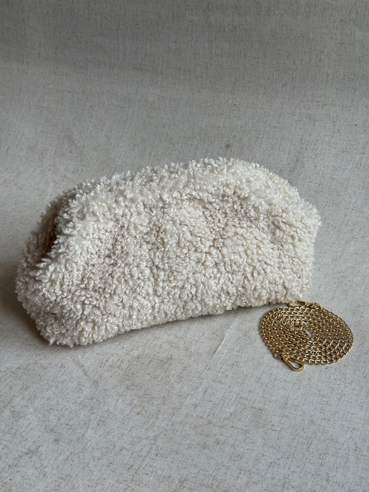 Pochette Sicilia - Teddy, con tracolla in catena