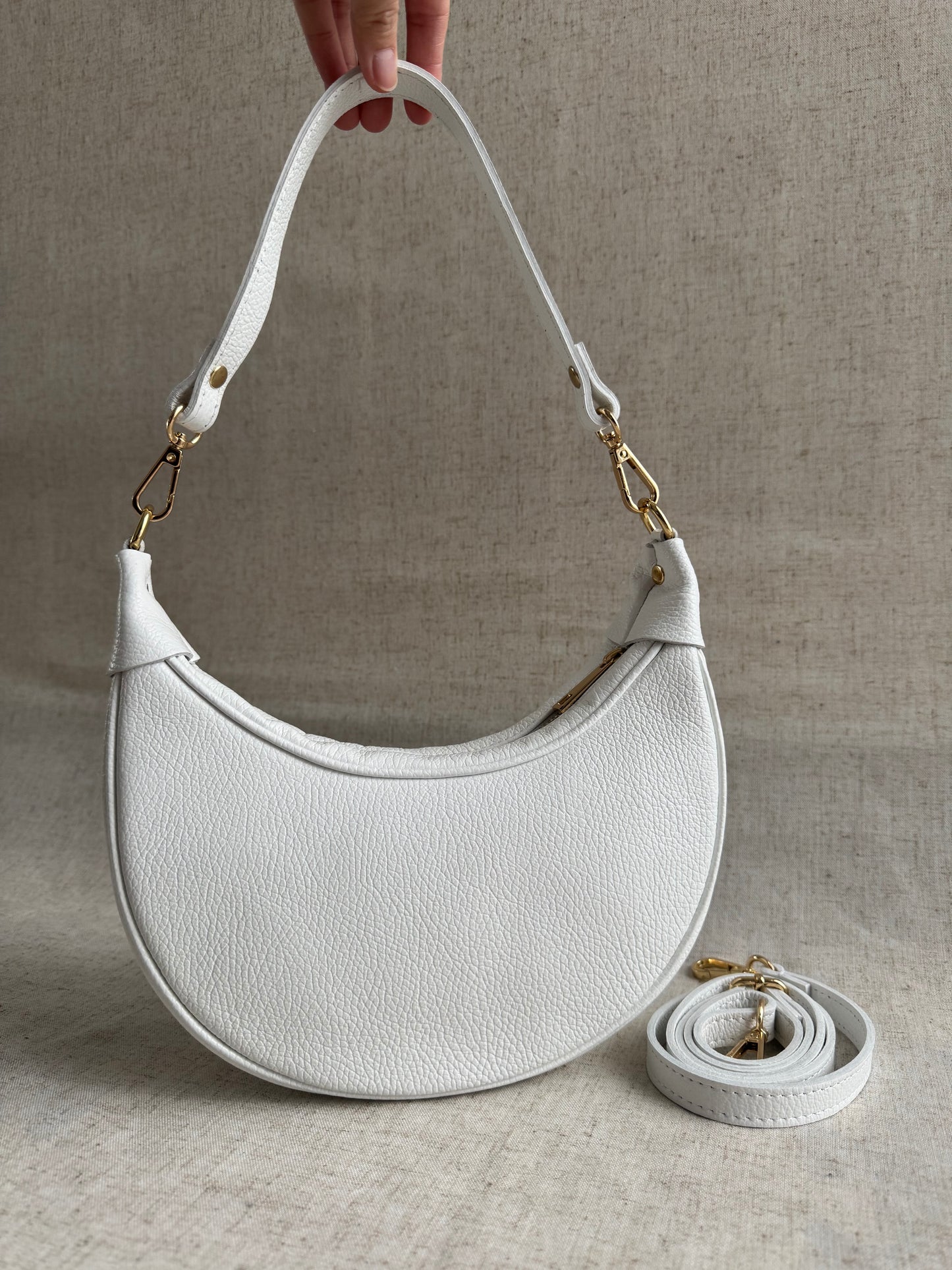 Borsa a spalla Luna - con tracolla lunga