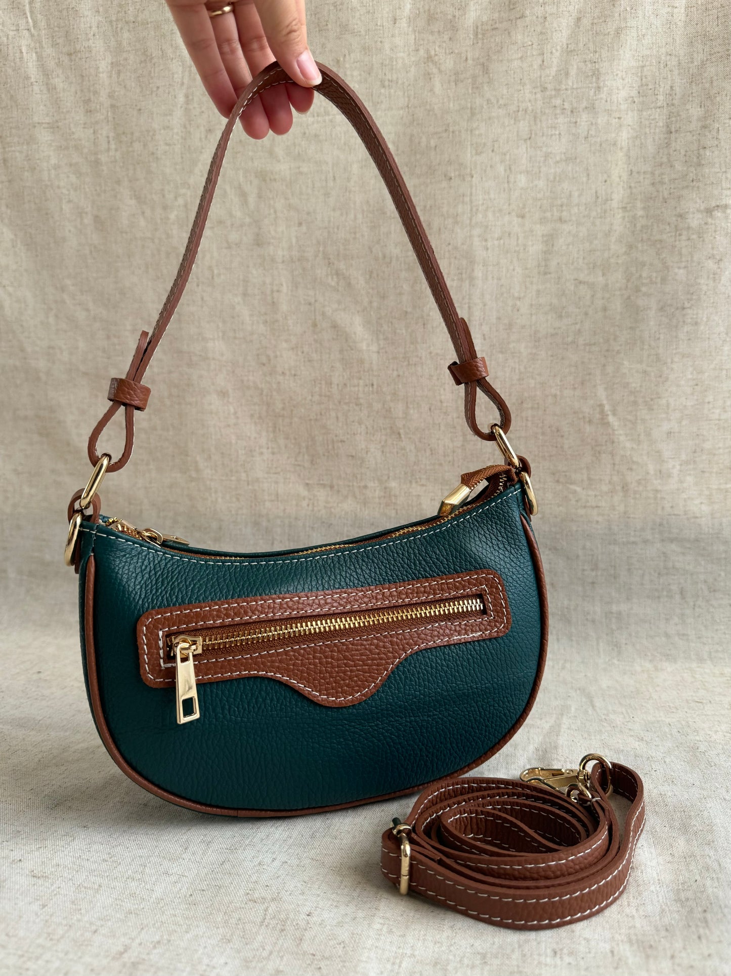 Borsa a spalla Feddy - con tracolla lunga