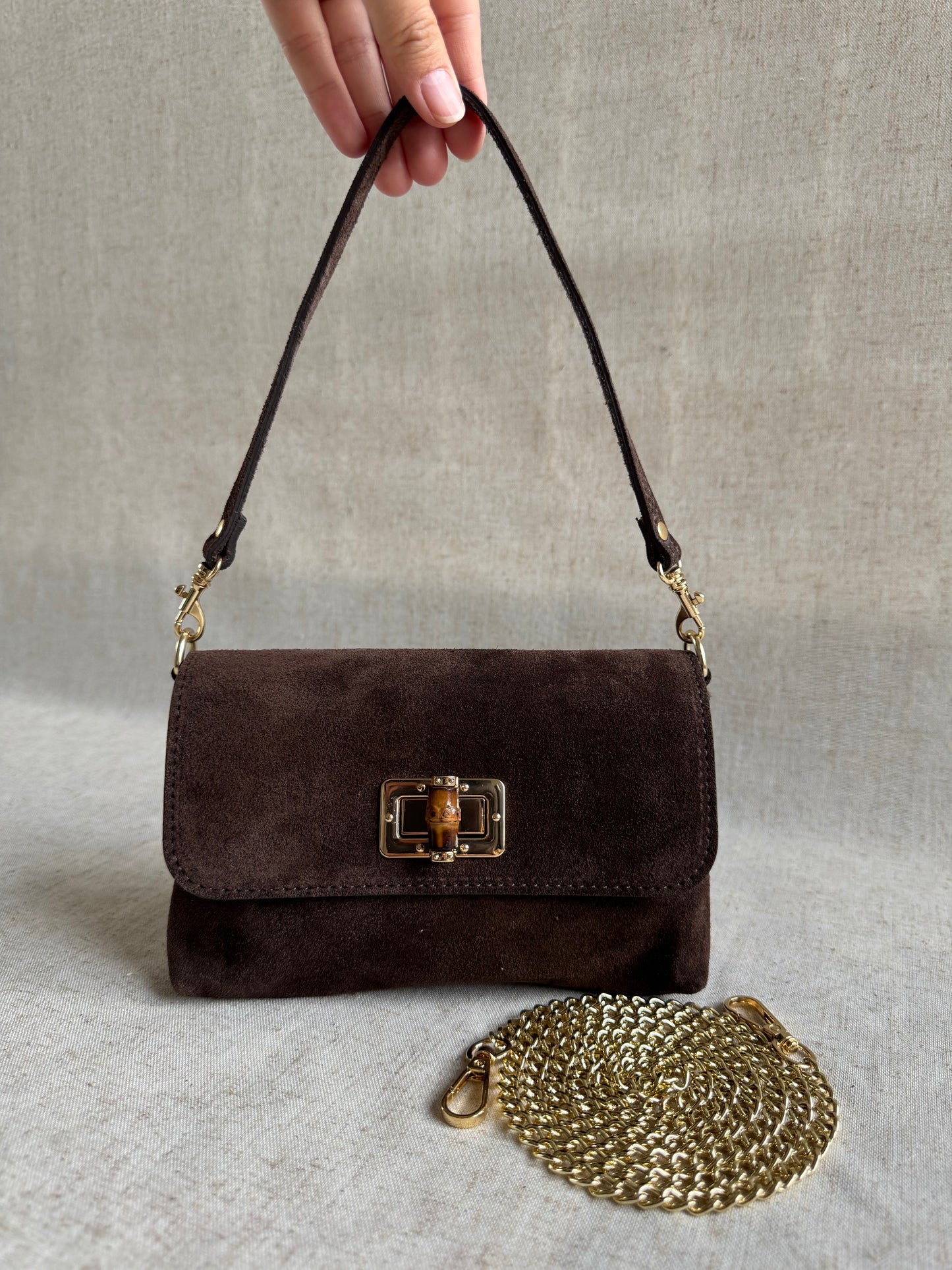 Borsa a spalla Eva - con tracolla lunga