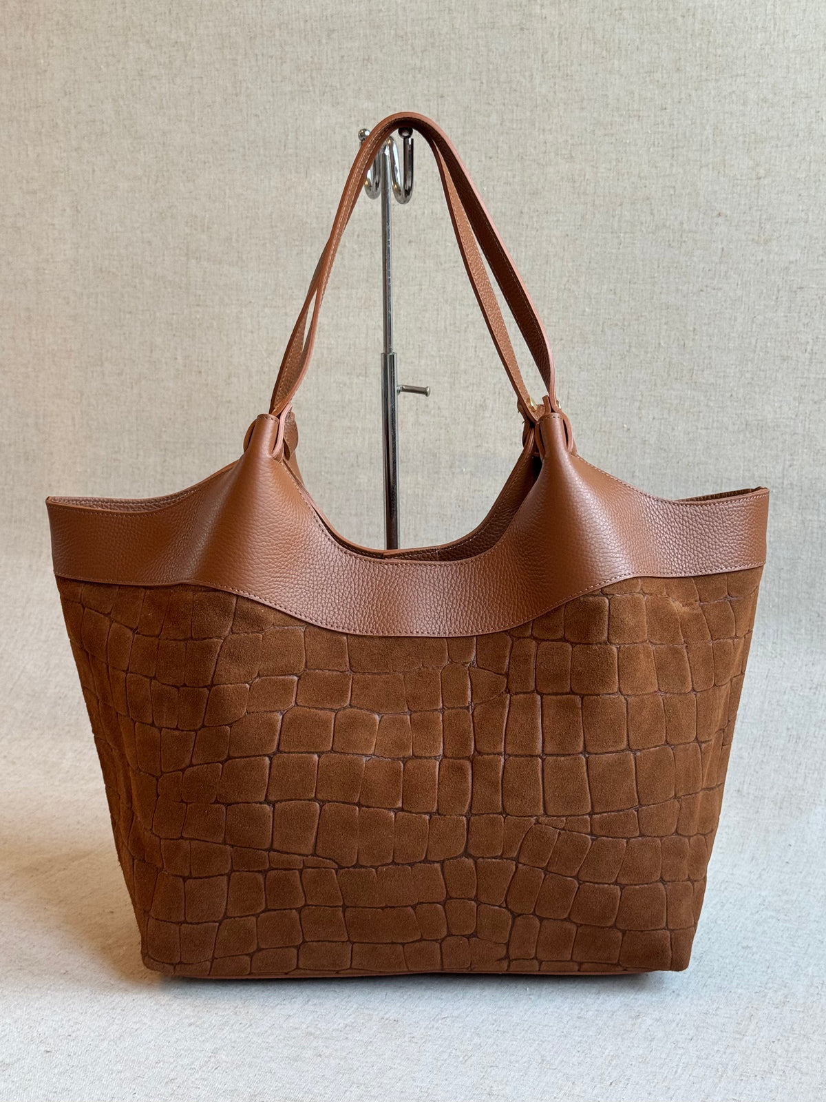 Borsa Roxy - stampa coccodrillo