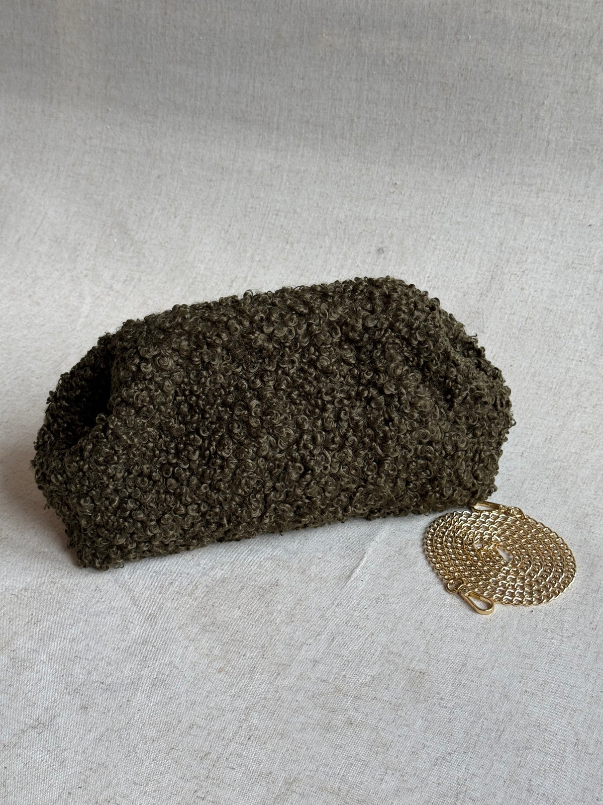 Pochette Sicilia - Teddy, con tracolla in catena