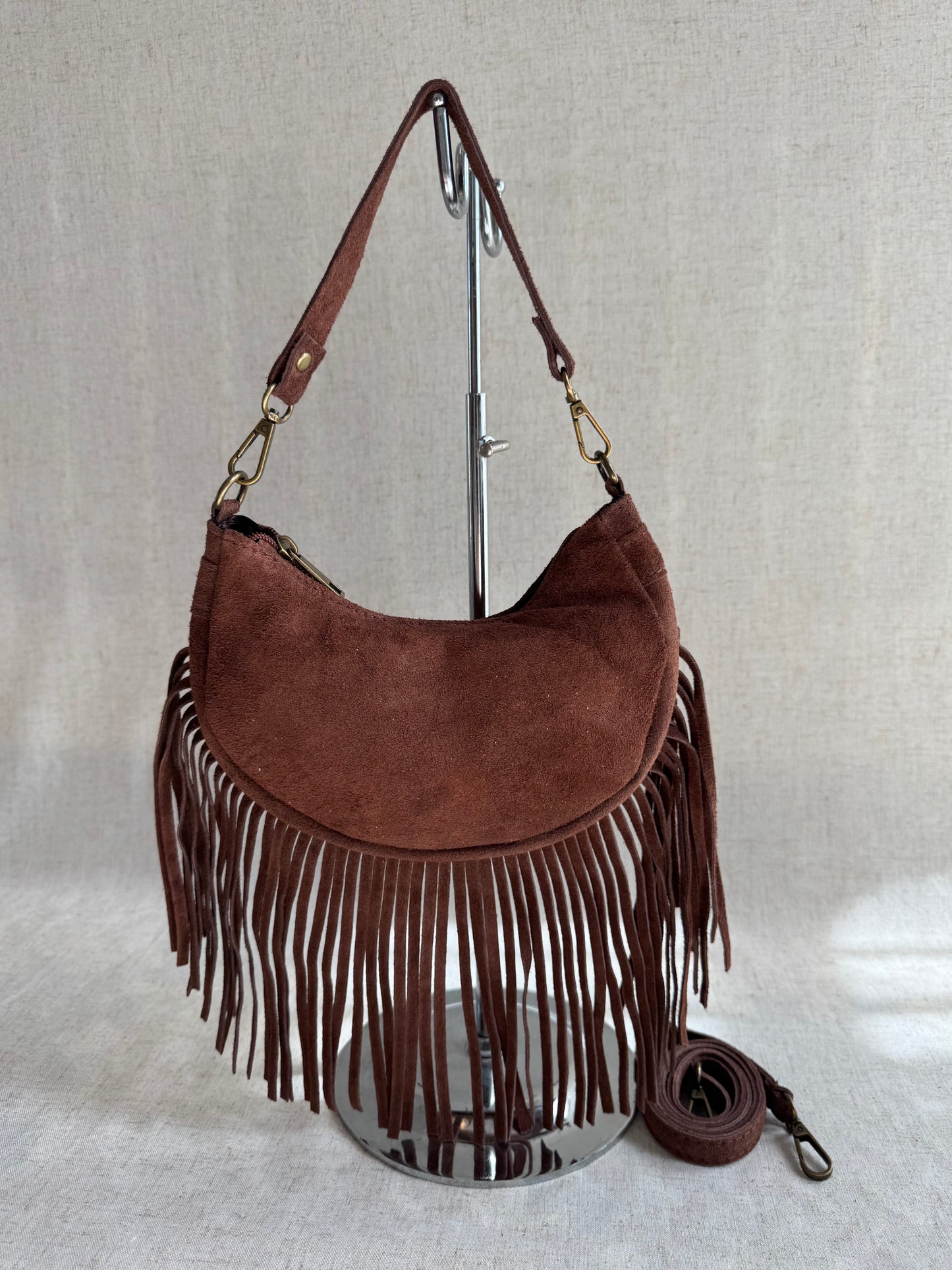 Borsa a spalla Meredith - con tracolla lunga
