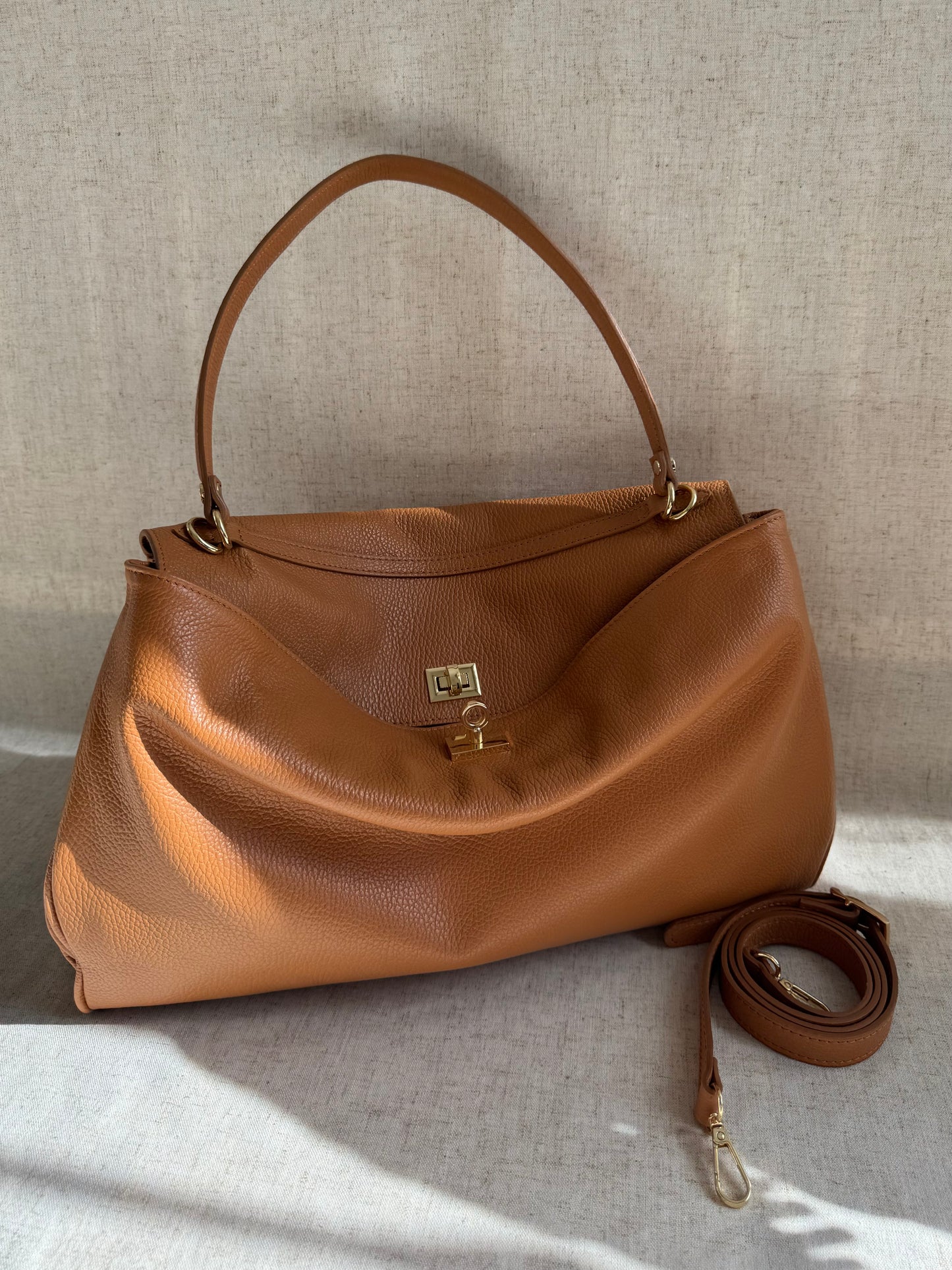 Maxi borsa a spalla Ronnie - con tracolla lunga