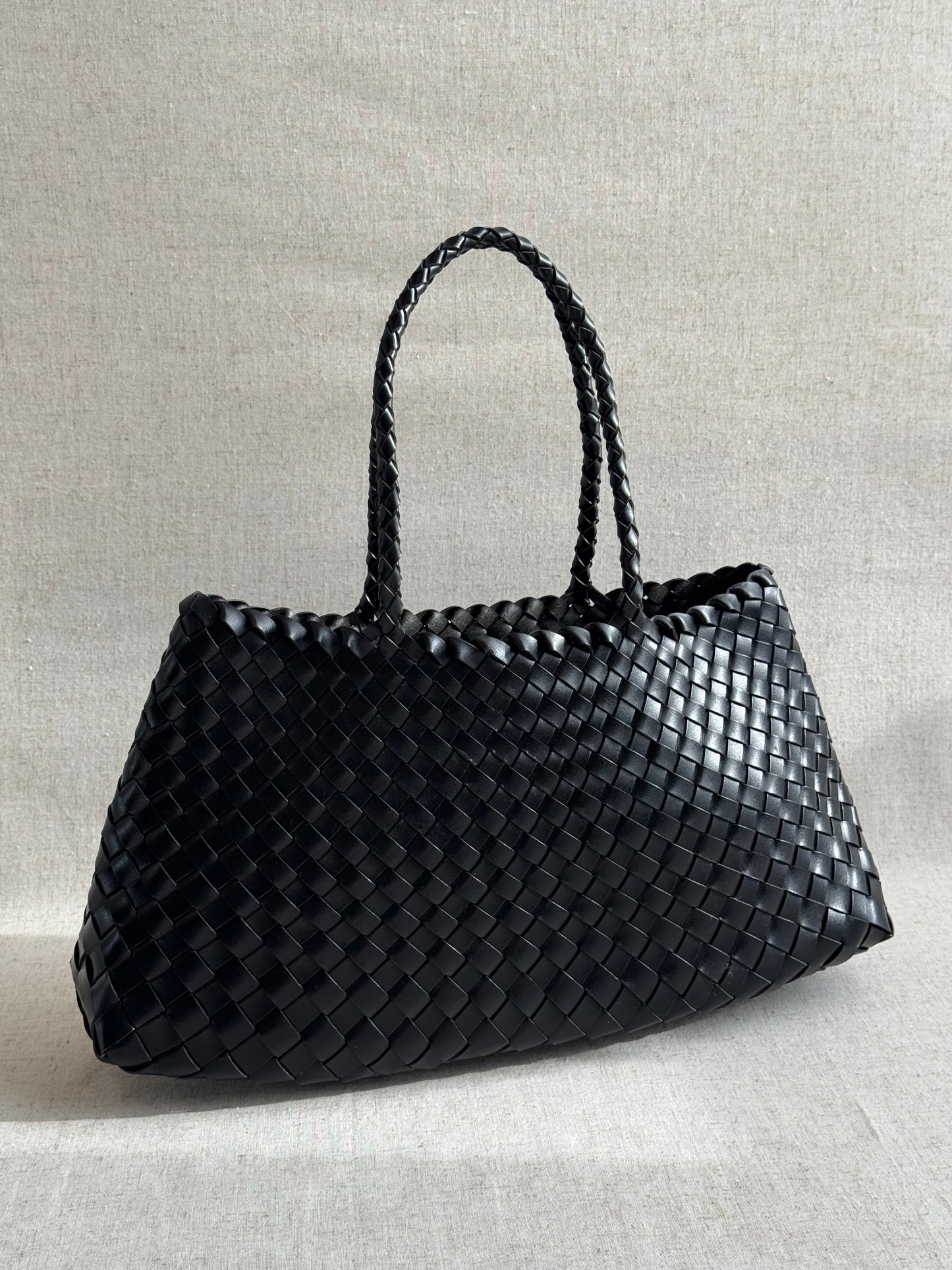 Maxi borsa a spalla Cassandra - vera pelle tamponato