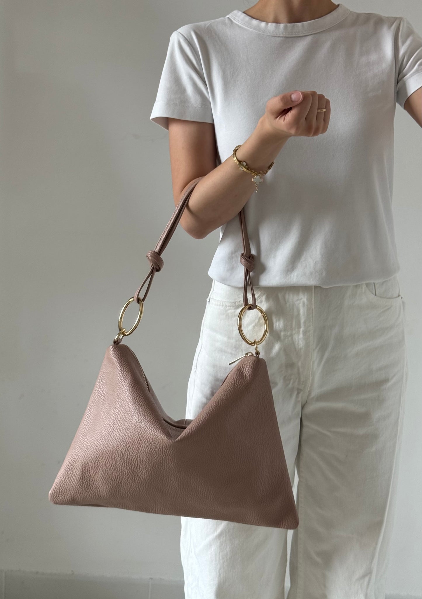 Borsa a spalla Agata - misura grande, con tracolla lunga