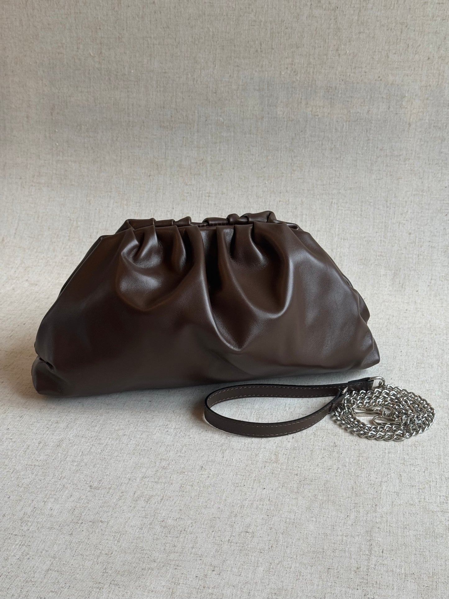 Pochette Claudia - misura grande, con tracolla lunga