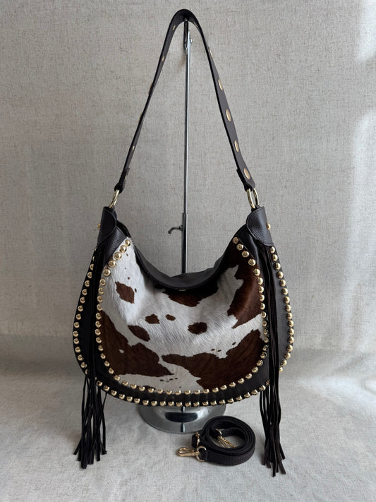 Borsa a spalla Texas - cavallino, con tracolla lunga