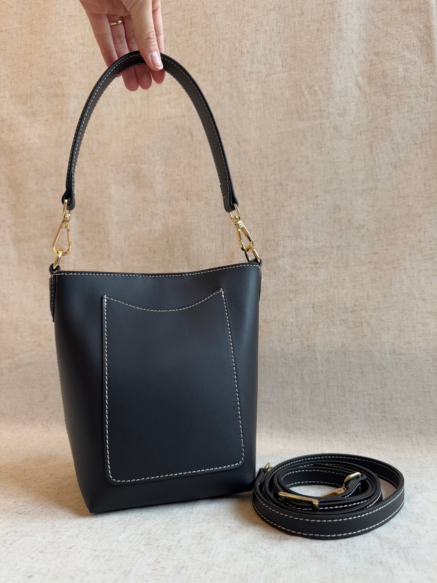 Borsa a spalla Vanessa - misura piccola, con tracolla lunga