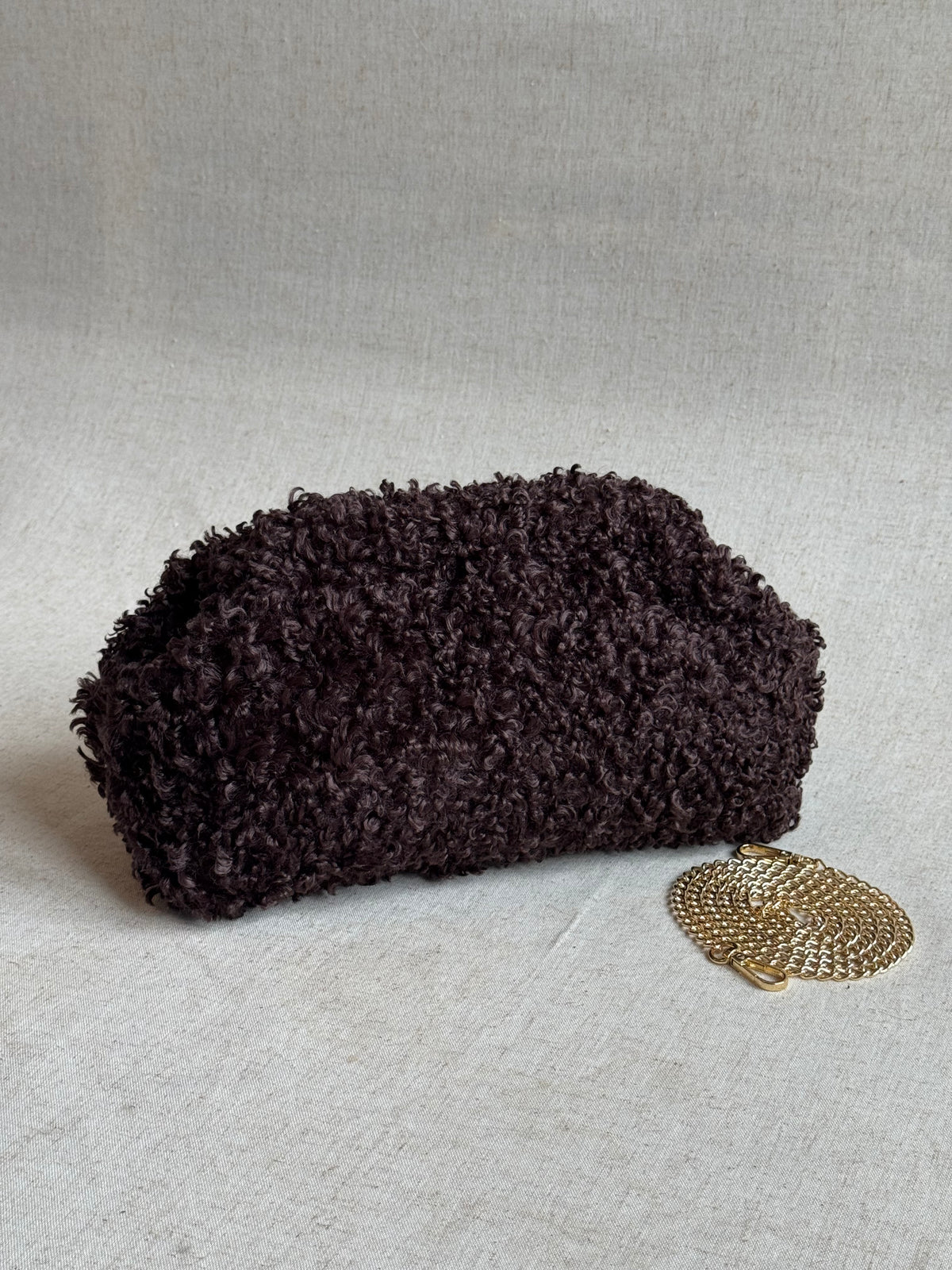 Pochette Sicilia - Teddy, con tracolla in catena
