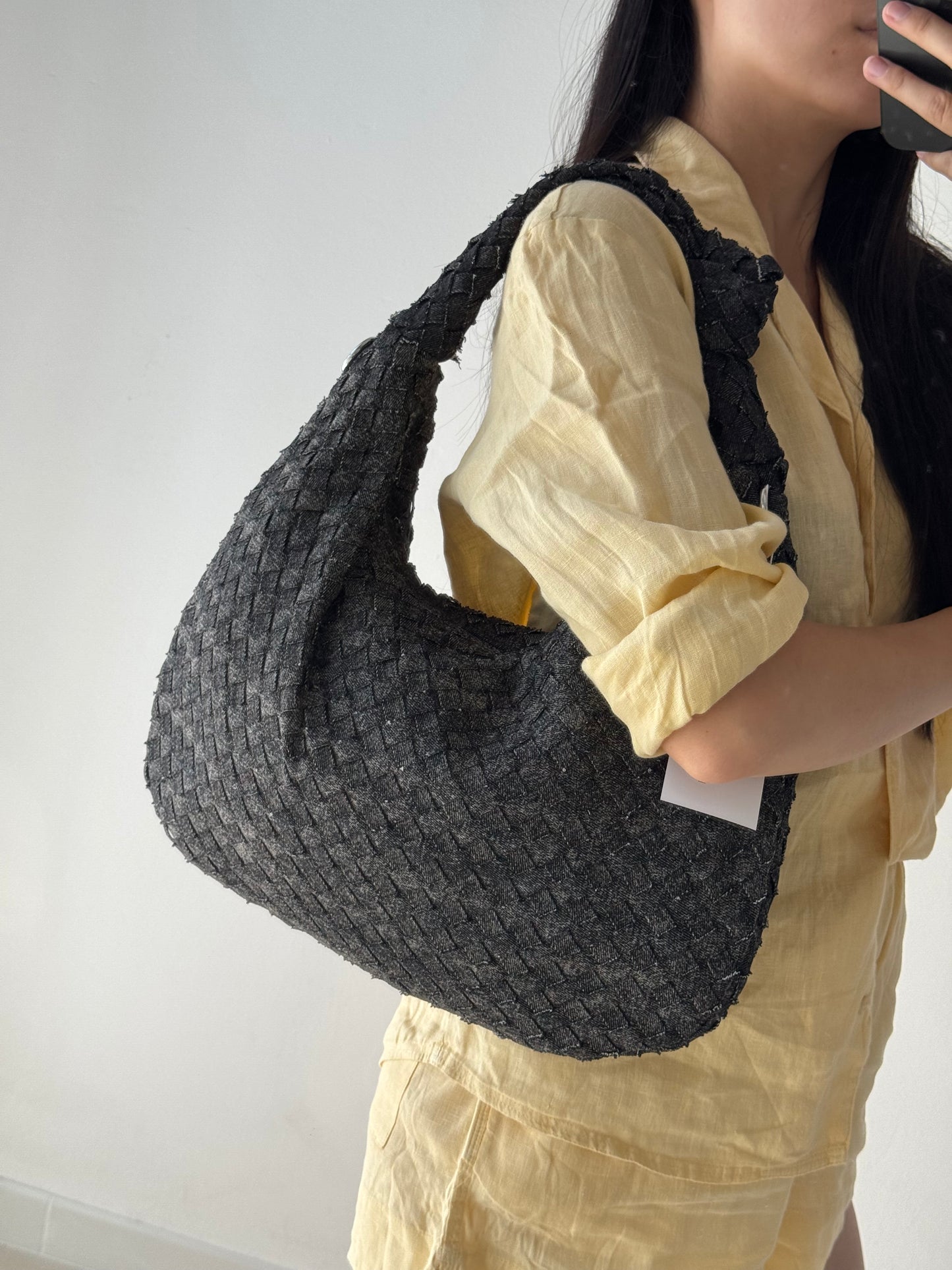 Borsa a spalla Milano - con tracolla lunga