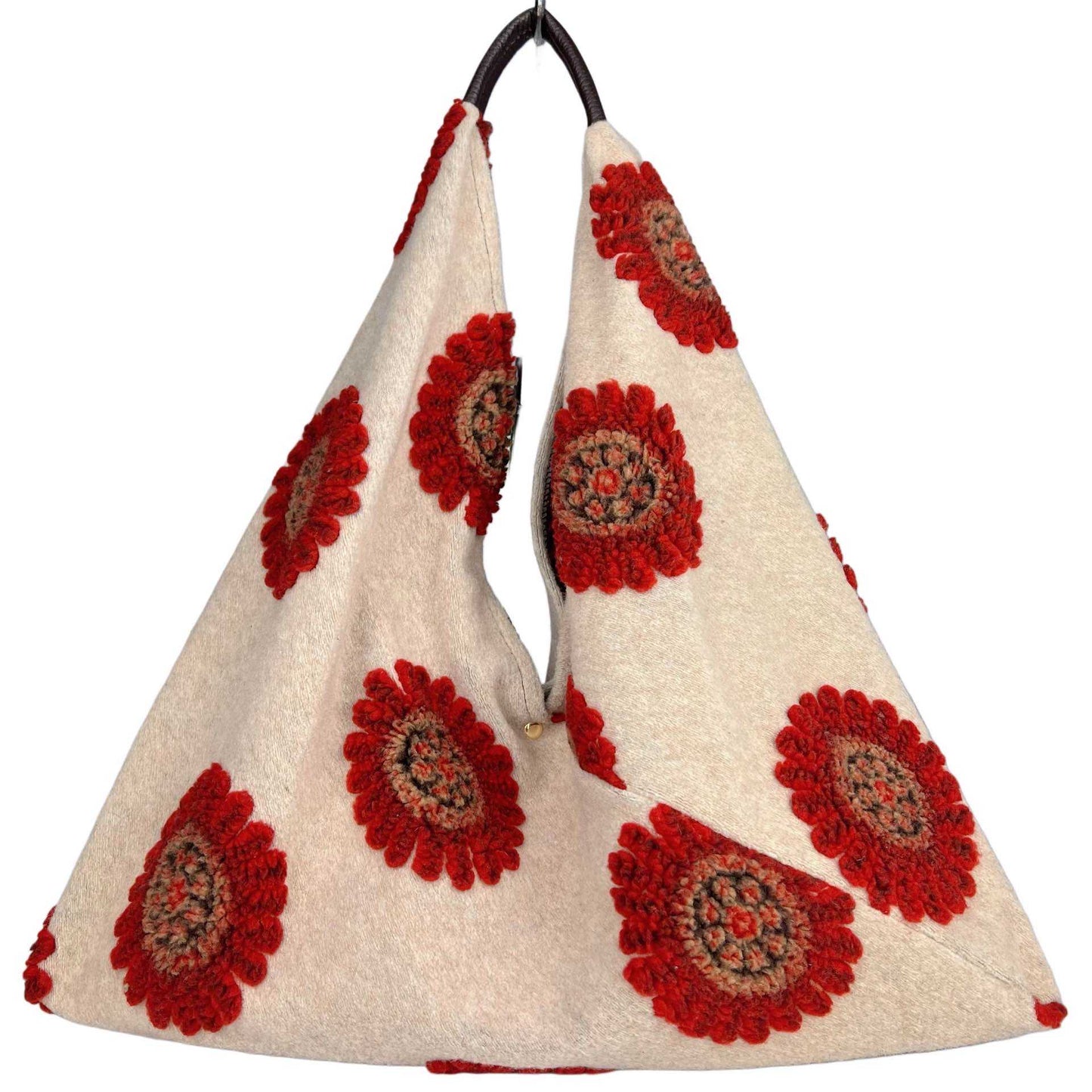 Maxi borsa a spalla Melissa - Lana