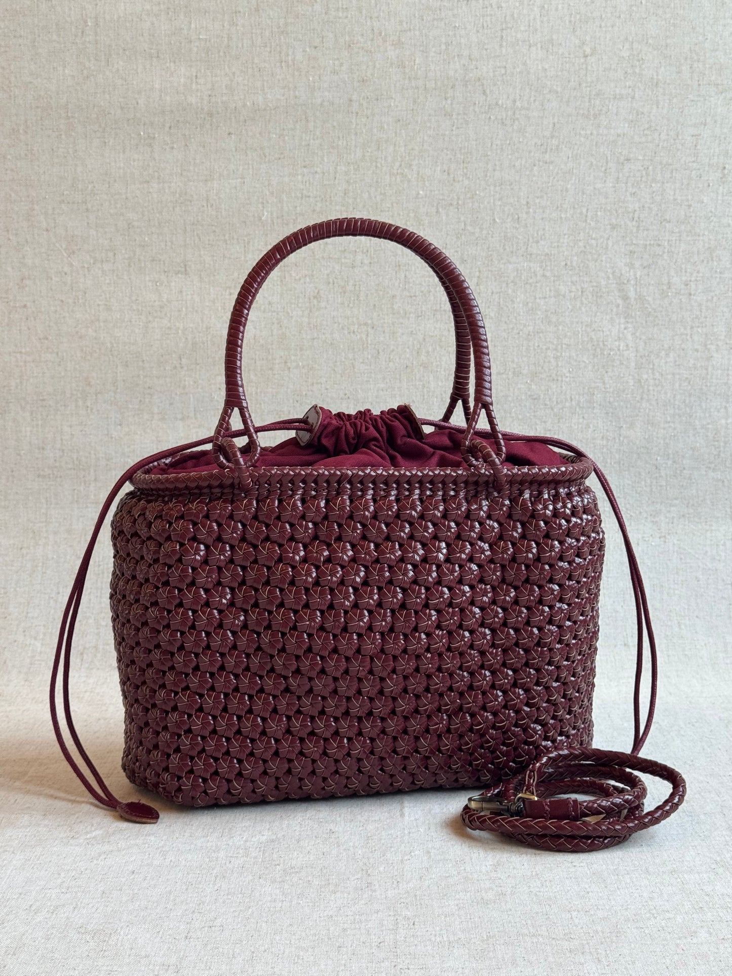 Borsa Flora - misura grande, con tracolla lunga
