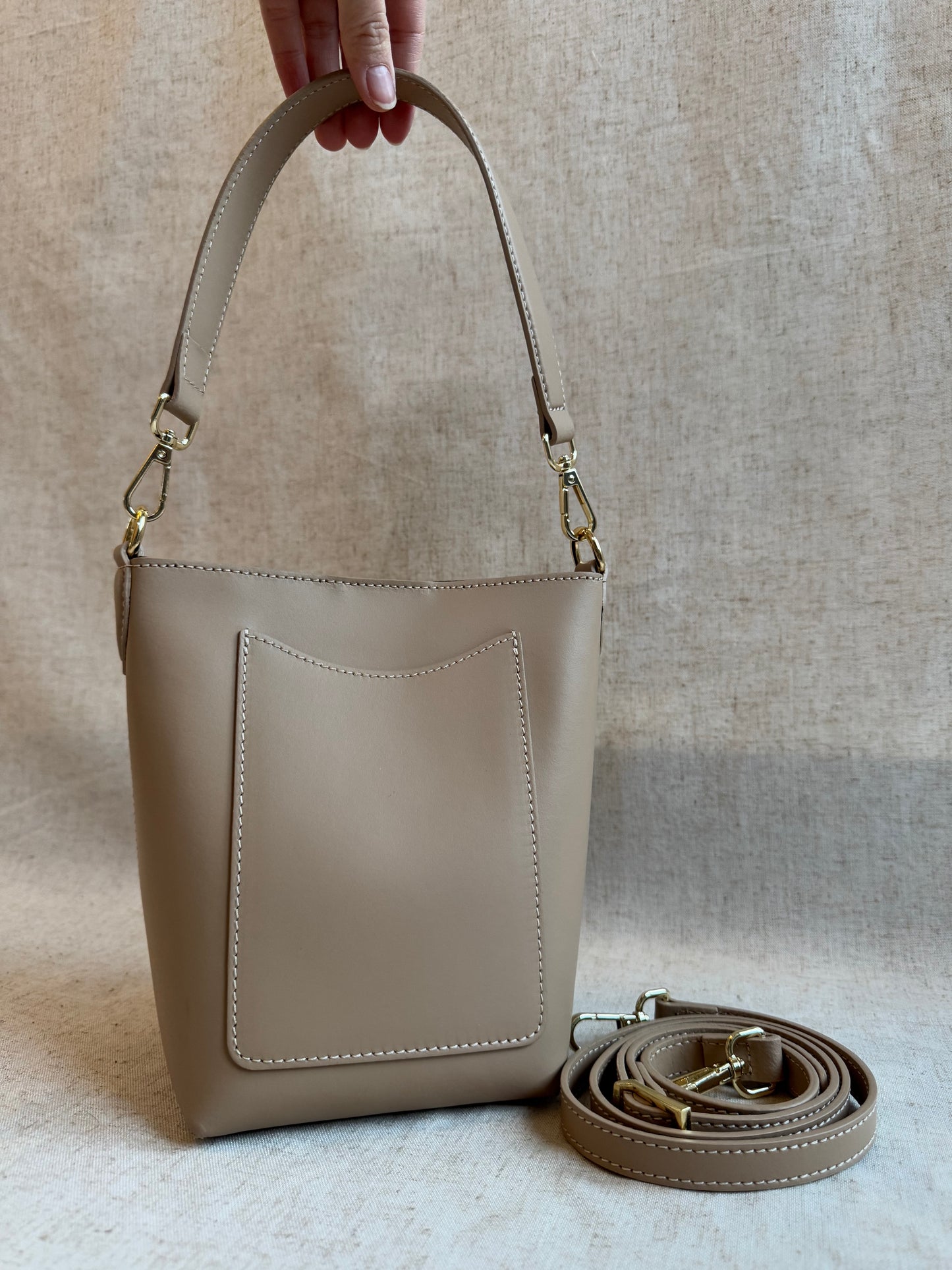 Borsa a spalla Vanessa - misura piccola, con tracolla lunga