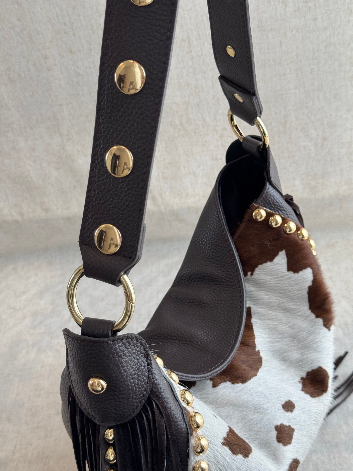 Borsa a spalla Texas - cavallino, con tracolla lunga