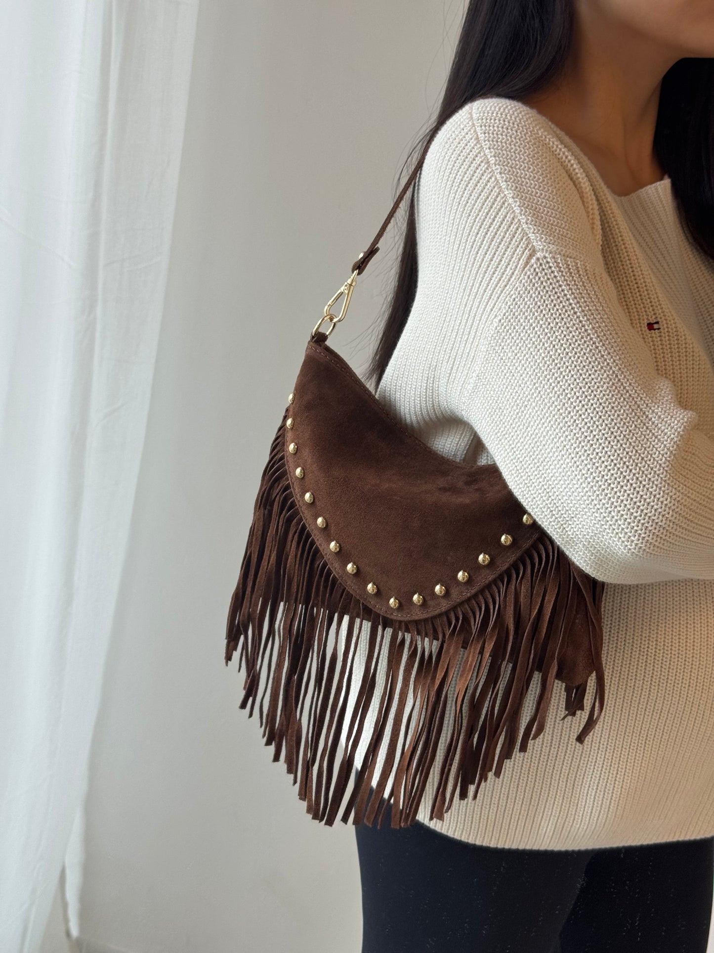 Borsa a spalla Jennifer - con tracolla lunga
