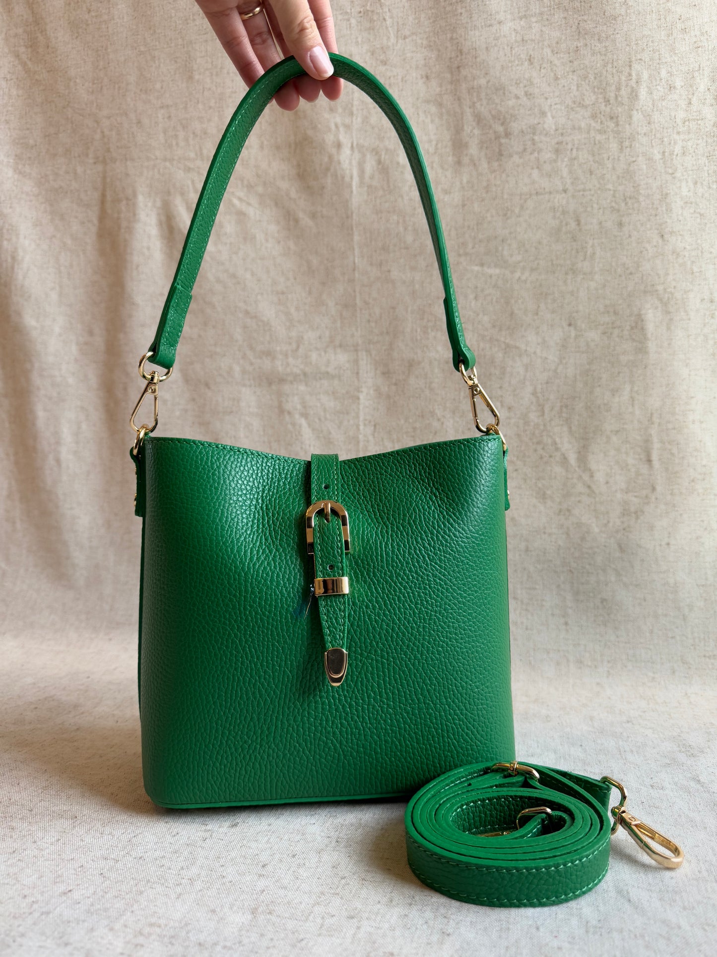 Borsa a spalla Daisy - con tracolla lunga