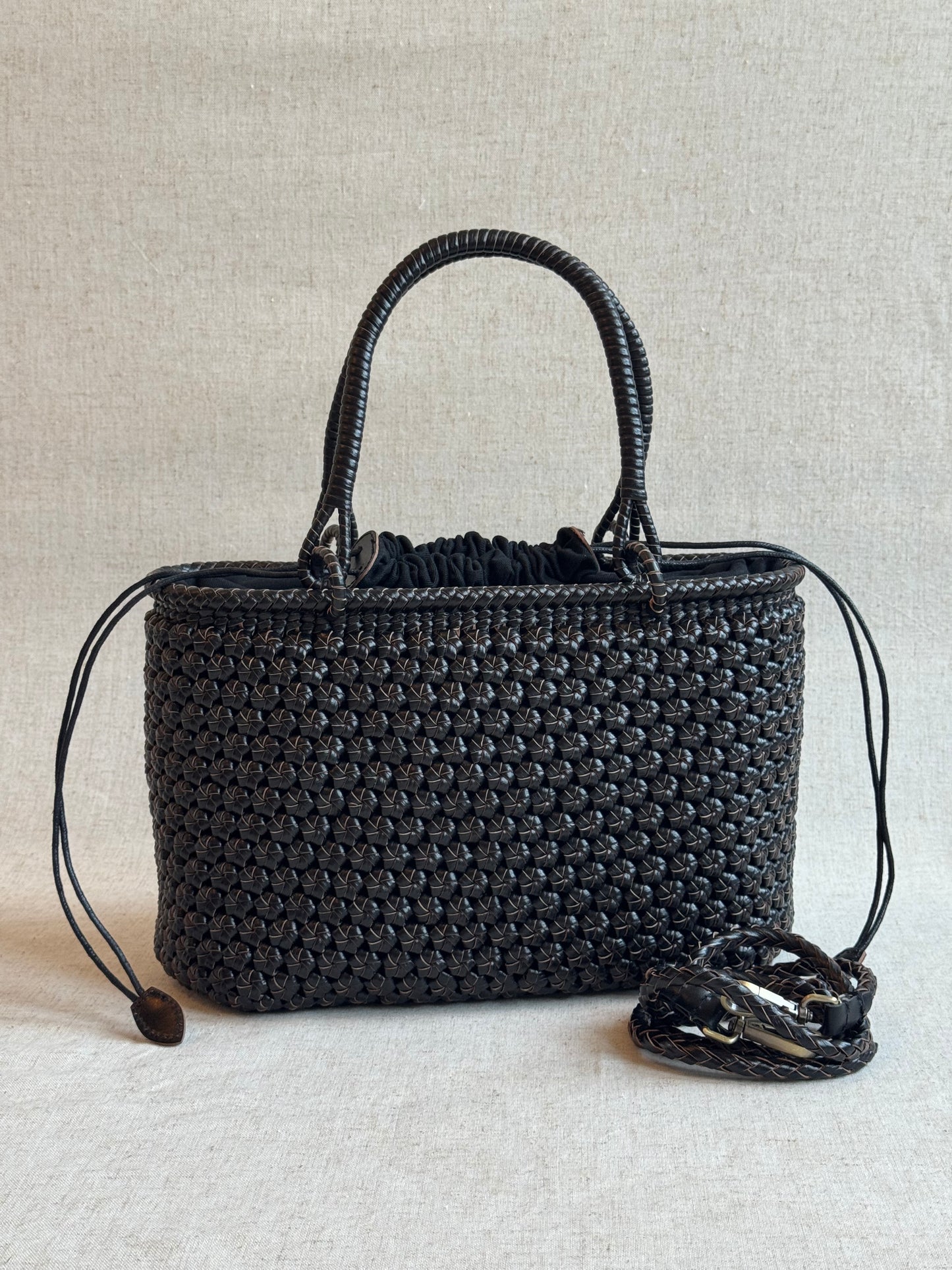 Borsa Flora - misura grande, con tracolla lunga
