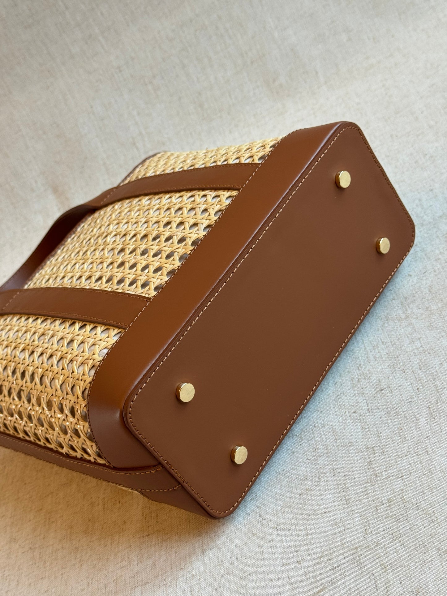 Borsa Costa - paglia di Vienna, con tracolla lunga