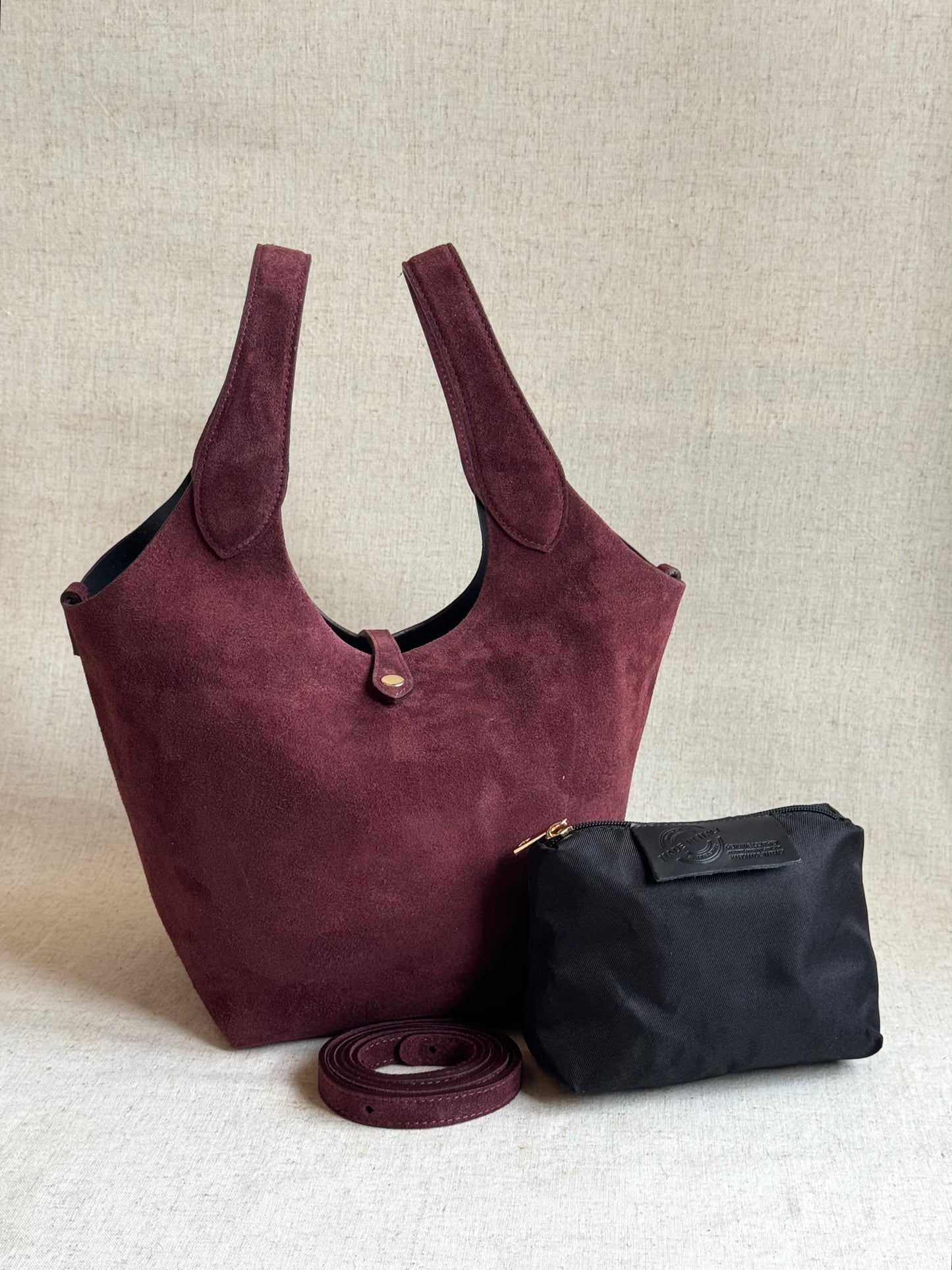 Borsa Aura - con pochette e tracolla lunga