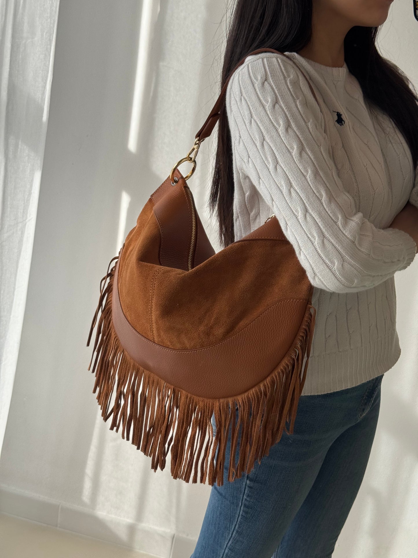 Borsa a spalla Susanna - con tracolla lunga